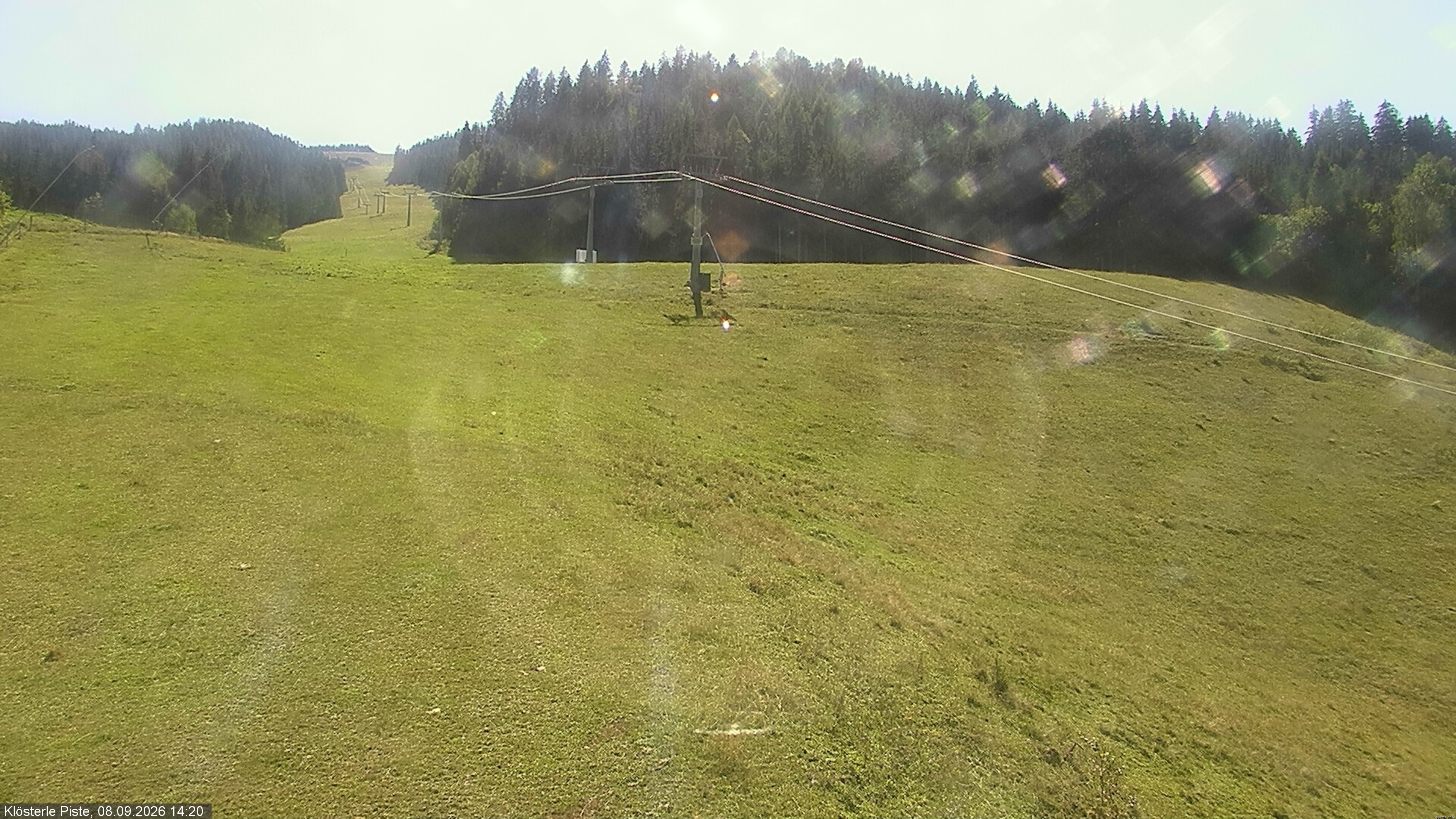 Archiv Foto Webcam Klöstereabfahrt, oberer Teil