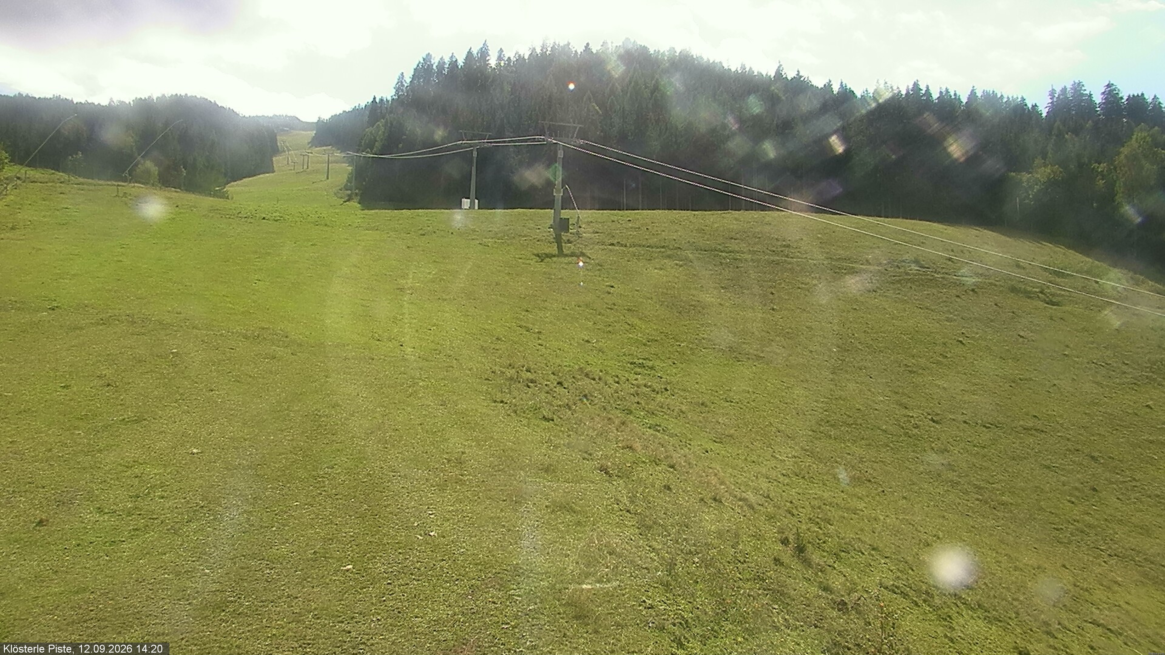 Archiv Foto Webcam Klöstereabfahrt, oberer Teil
