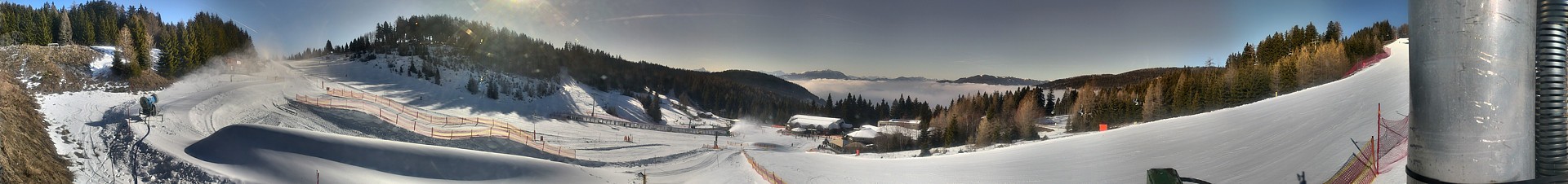 Archived image Webcam Middle station Kanzelhöhe, skiresort Gerlitzen