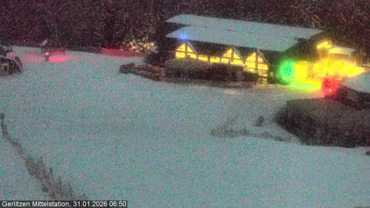 Archiv Foto Webcam Kids-Snowpark Gerlitzen