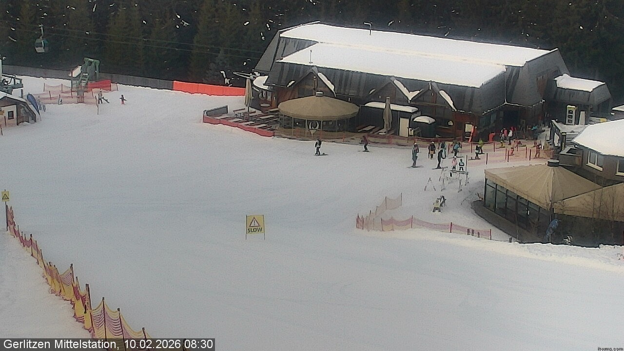 Archiv Foto Webcam Kids-Snowpark Gerlitzen