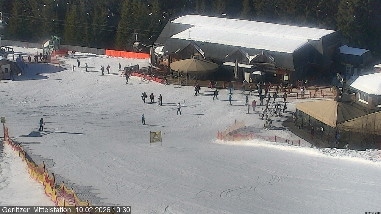 Archiv Foto Webcam Kids-Snowpark Gerlitzen