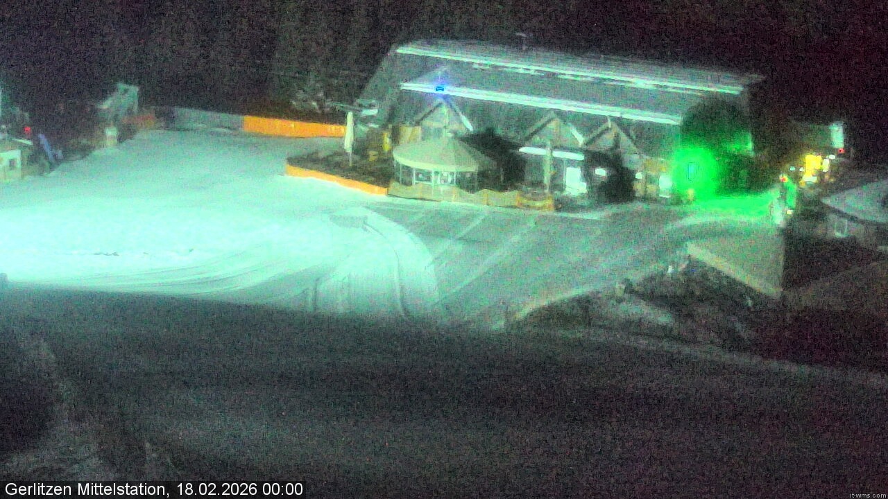 Archiv Foto Webcam Kids-Snowpark Gerlitzen