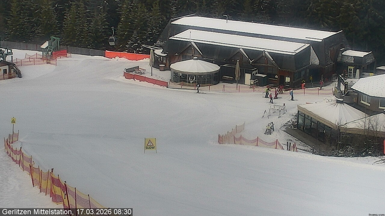 Archiv Foto Webcam Kids-Snowpark Gerlitzen