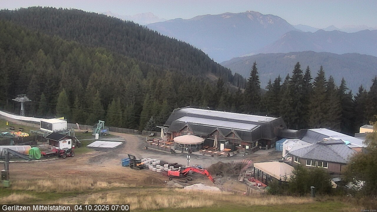 Archiv Foto Webcam Kids-Snowpark Gerlitzen