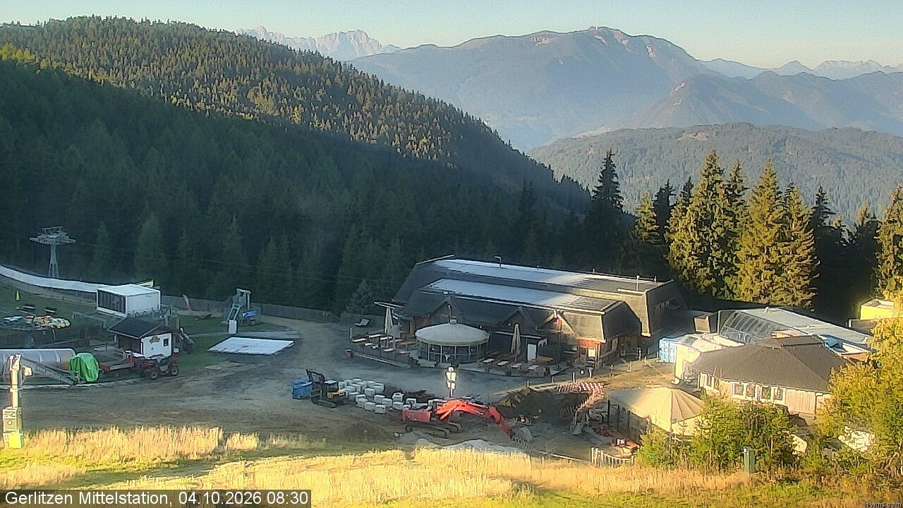 Archiv Foto Webcam Kids-Snowpark Gerlitzen