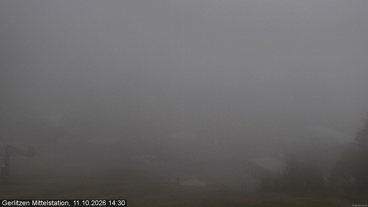 Archived image Webcam Kid's snowpark, Gerlitzen
