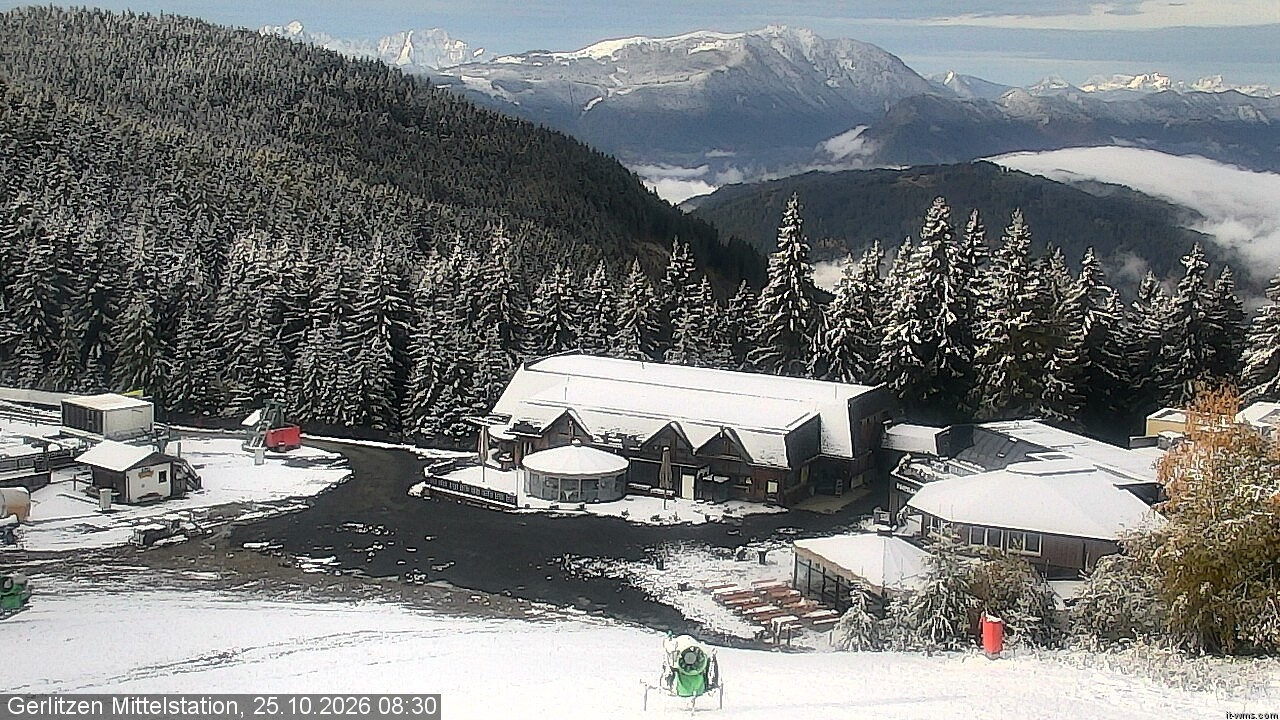 Archiv Foto Webcam Kids-Snowpark Gerlitzen
