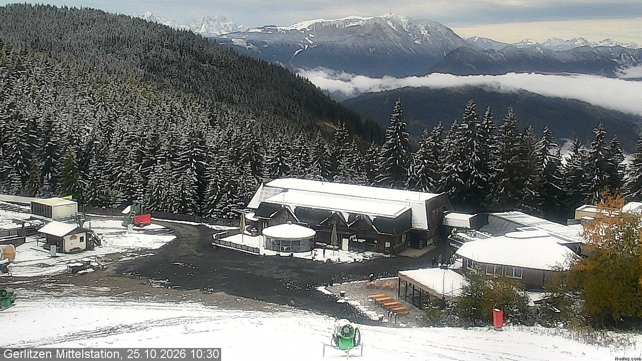 Archiv Foto Webcam Kids-Snowpark Gerlitzen