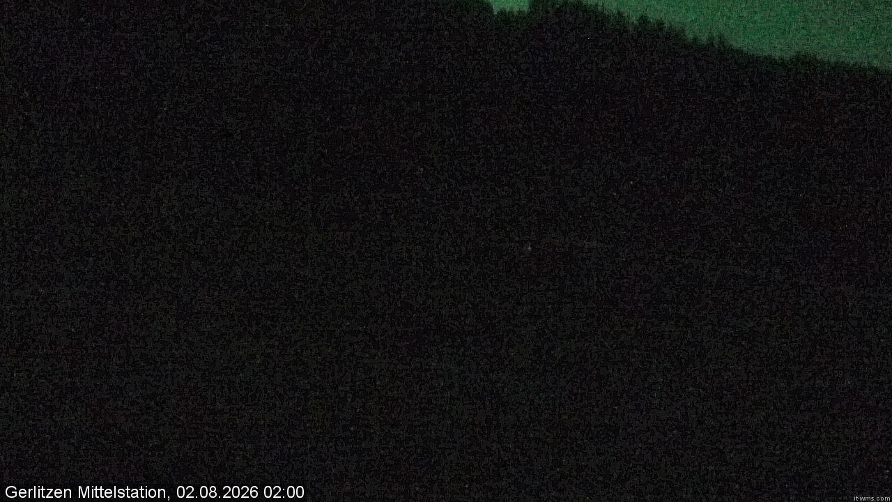 Archived image Webcam Umbrella bar and sun arena, Gerlitzen