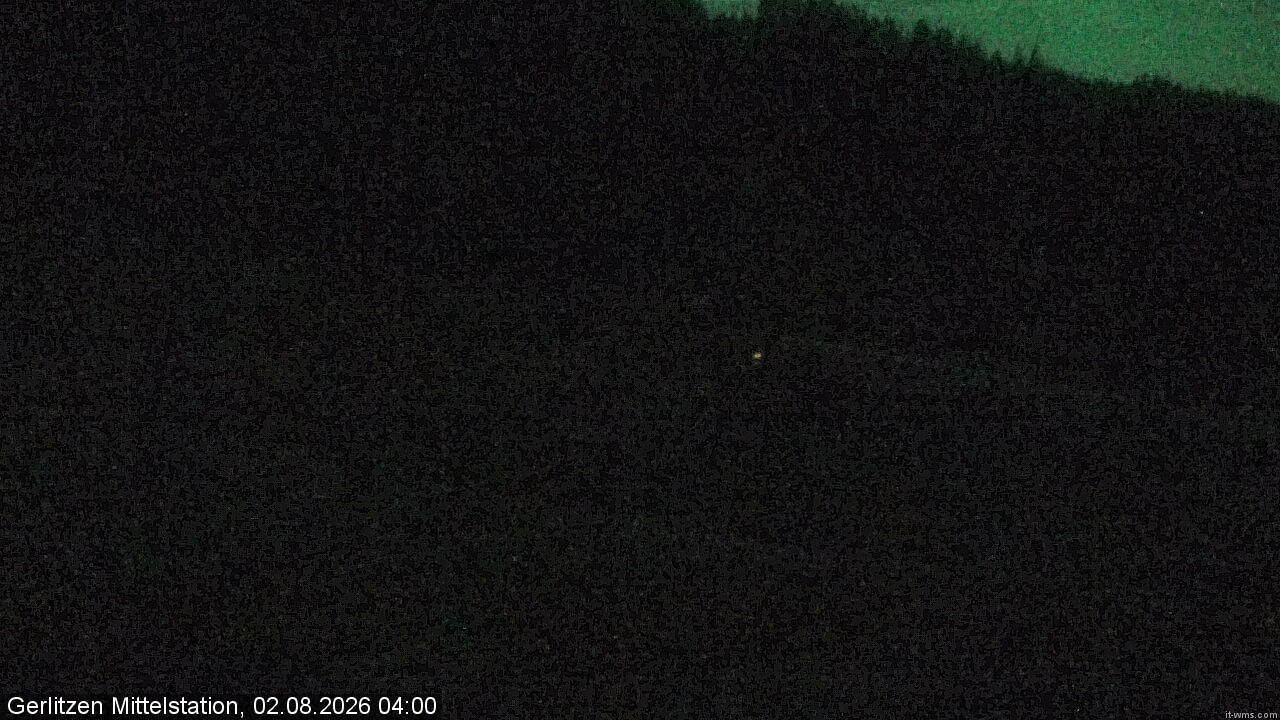 Archived image Webcam Umbrella bar and sun arena, Gerlitzen