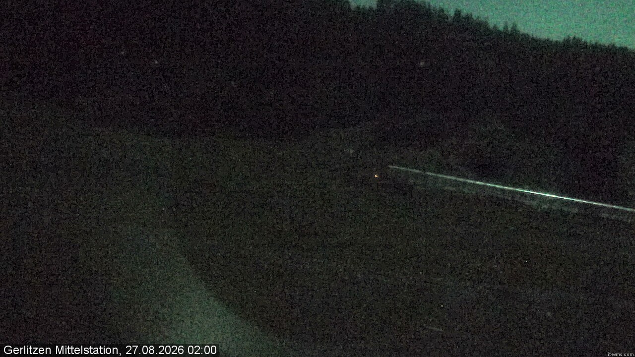 Archived image Webcam Umbrella bar and sun arena, Gerlitzen