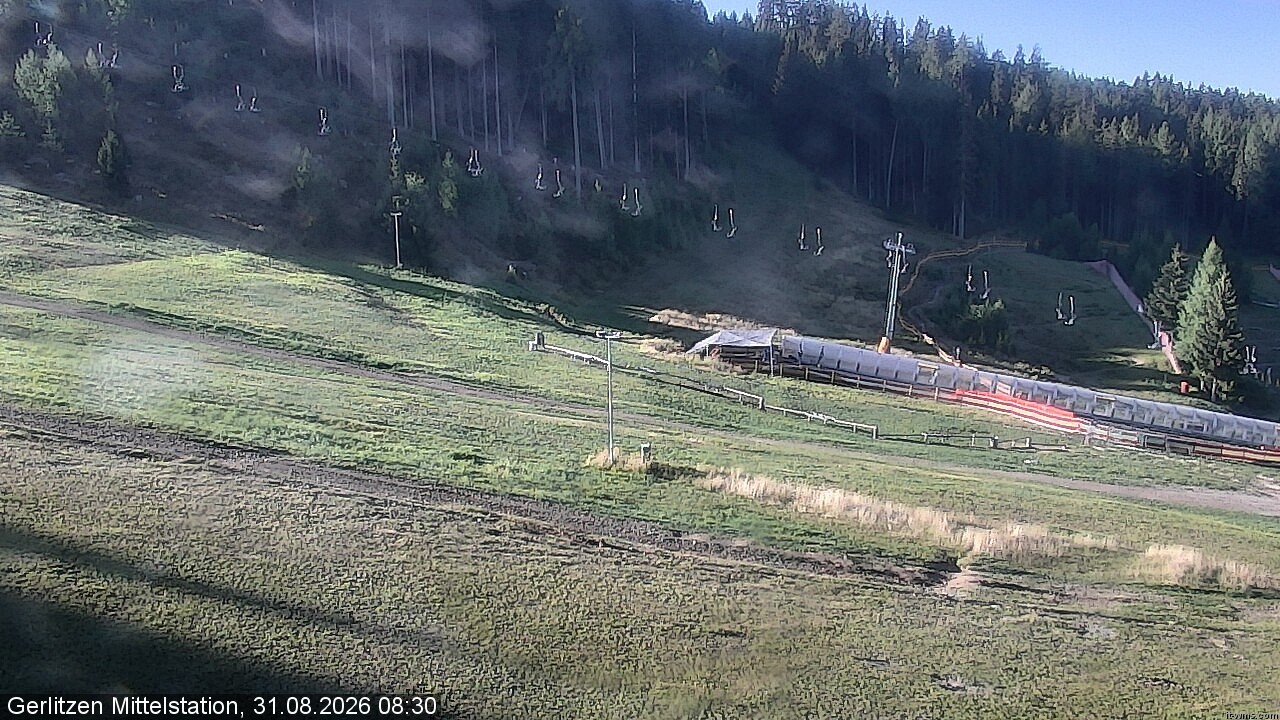 Archived image Webcam Umbrella bar and sun arena, Gerlitzen