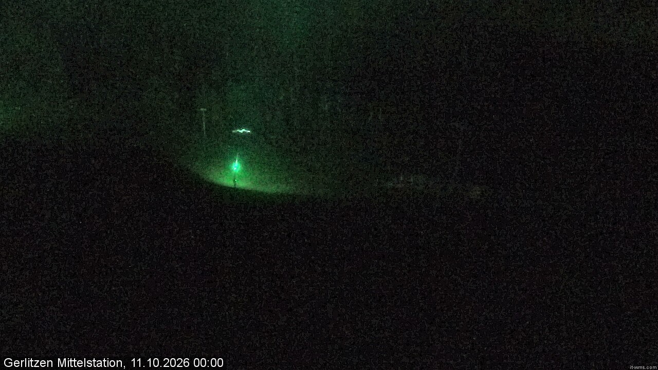 Archived image Webcam Umbrella bar and sun arena, Gerlitzen