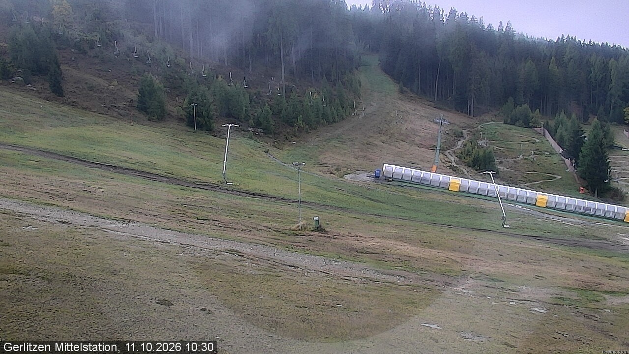 Archived image Webcam Umbrella bar and sun arena, Gerlitzen