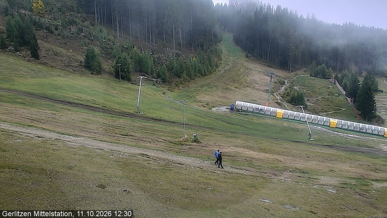 Archived image Webcam Umbrella bar and sun arena, Gerlitzen