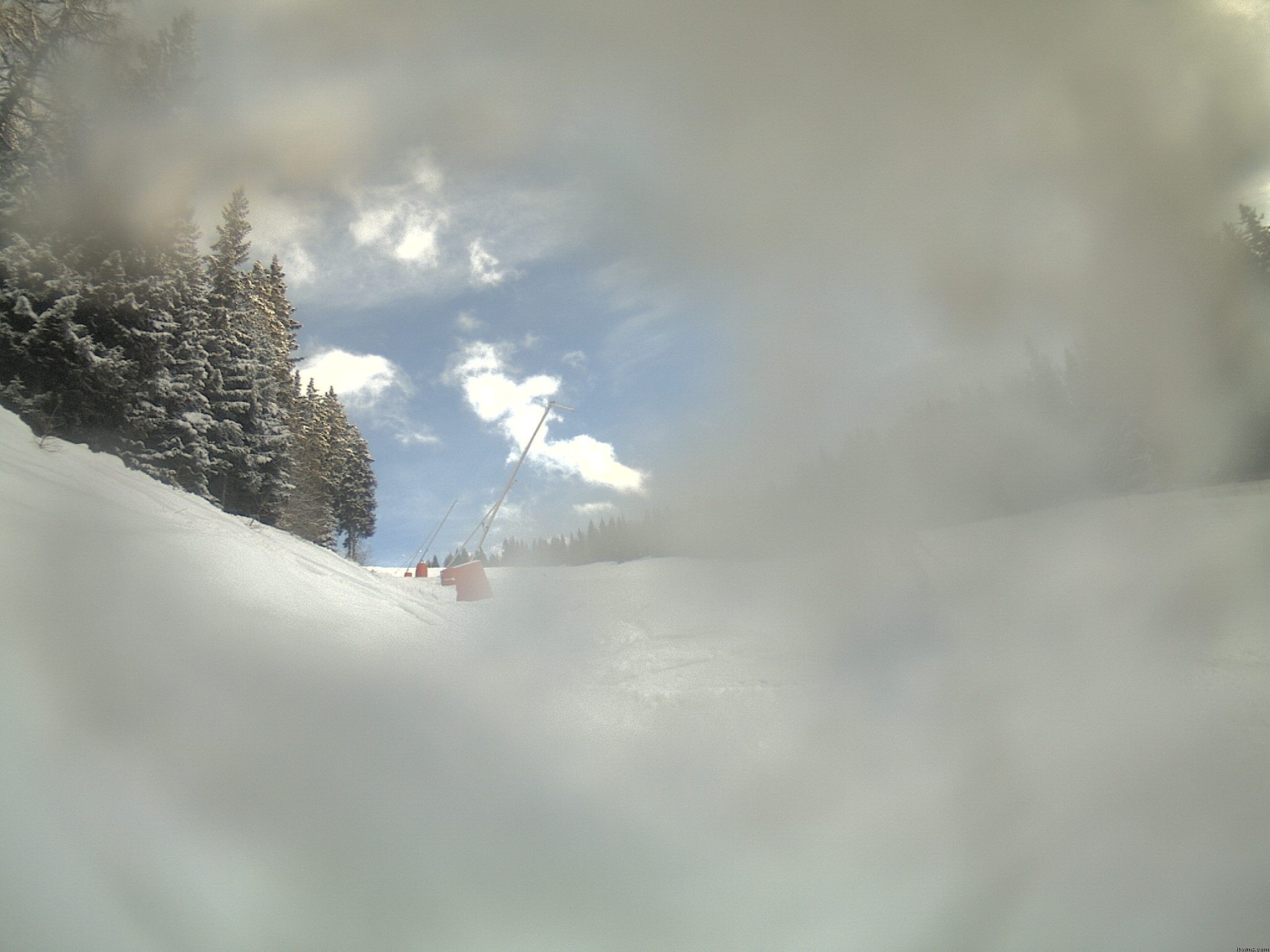 Archiv Foto Webcam Ochsengarten Übungslift (Gerlitzen)