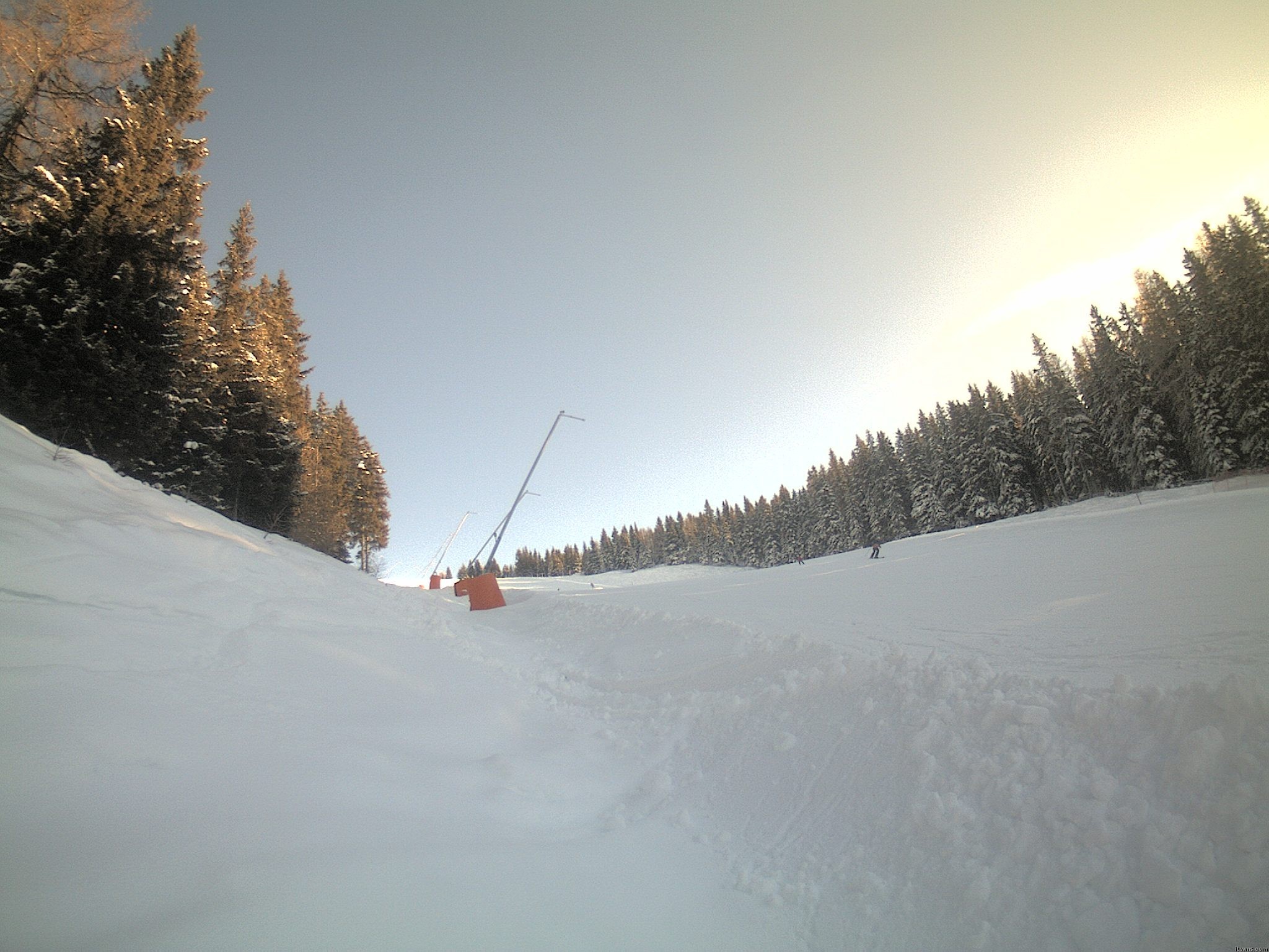 Archiv Foto Webcam Ochsengarten Übungslift (Gerlitzen)