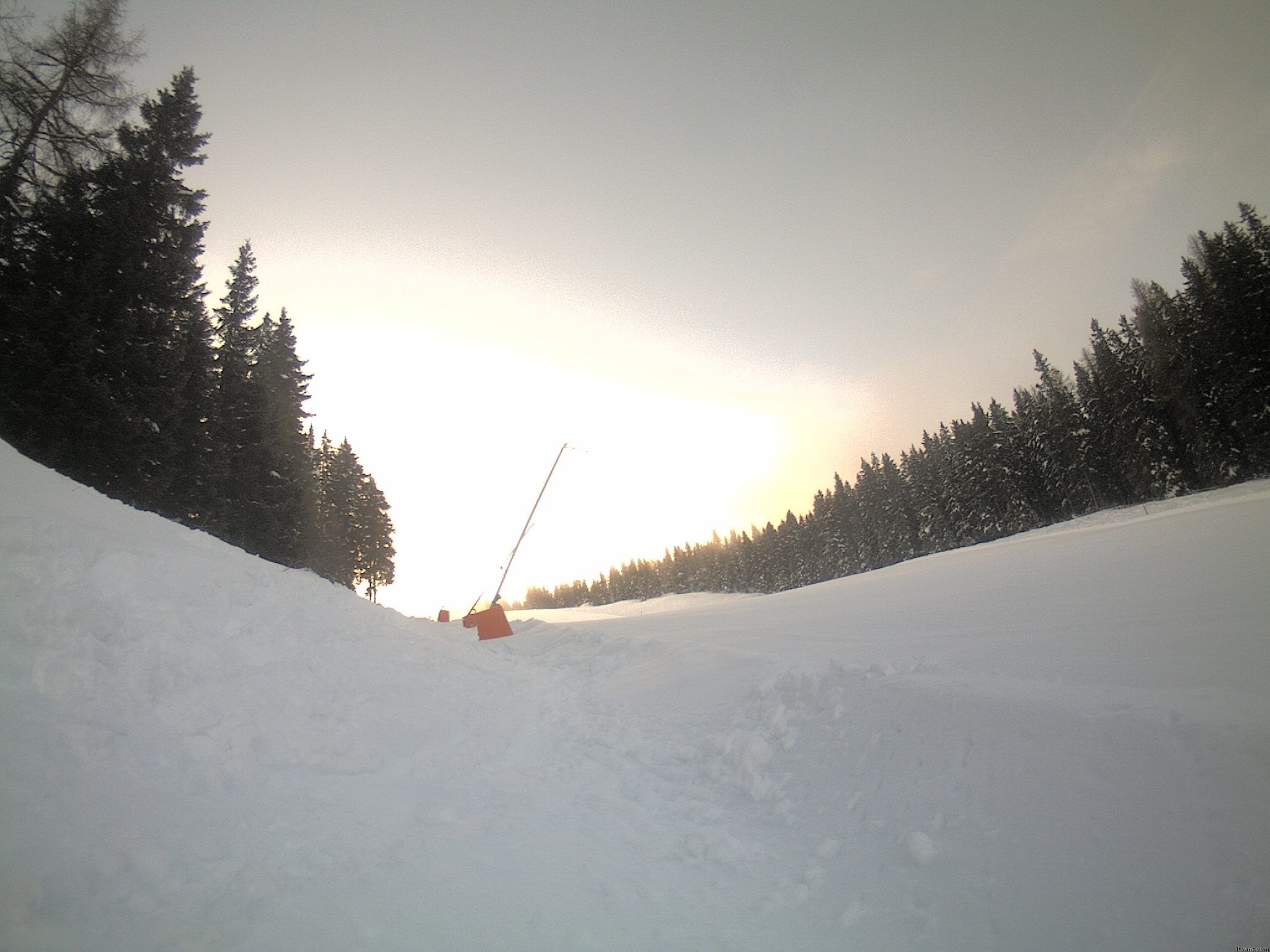 Archiv Foto Webcam Ochsengarten Übungslift (Gerlitzen)