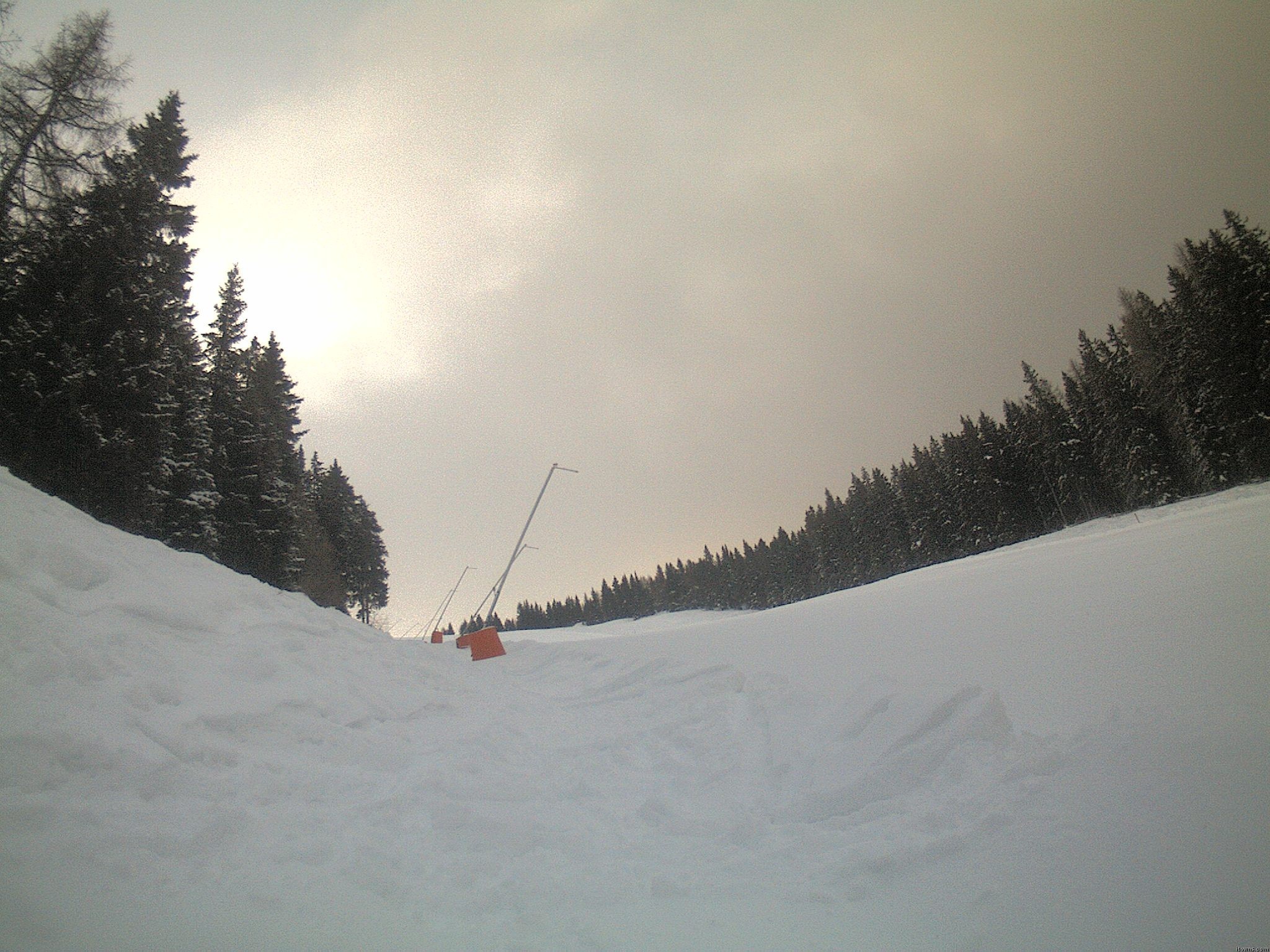 Archiv Foto Webcam Ochsengarten Übungslift (Gerlitzen)