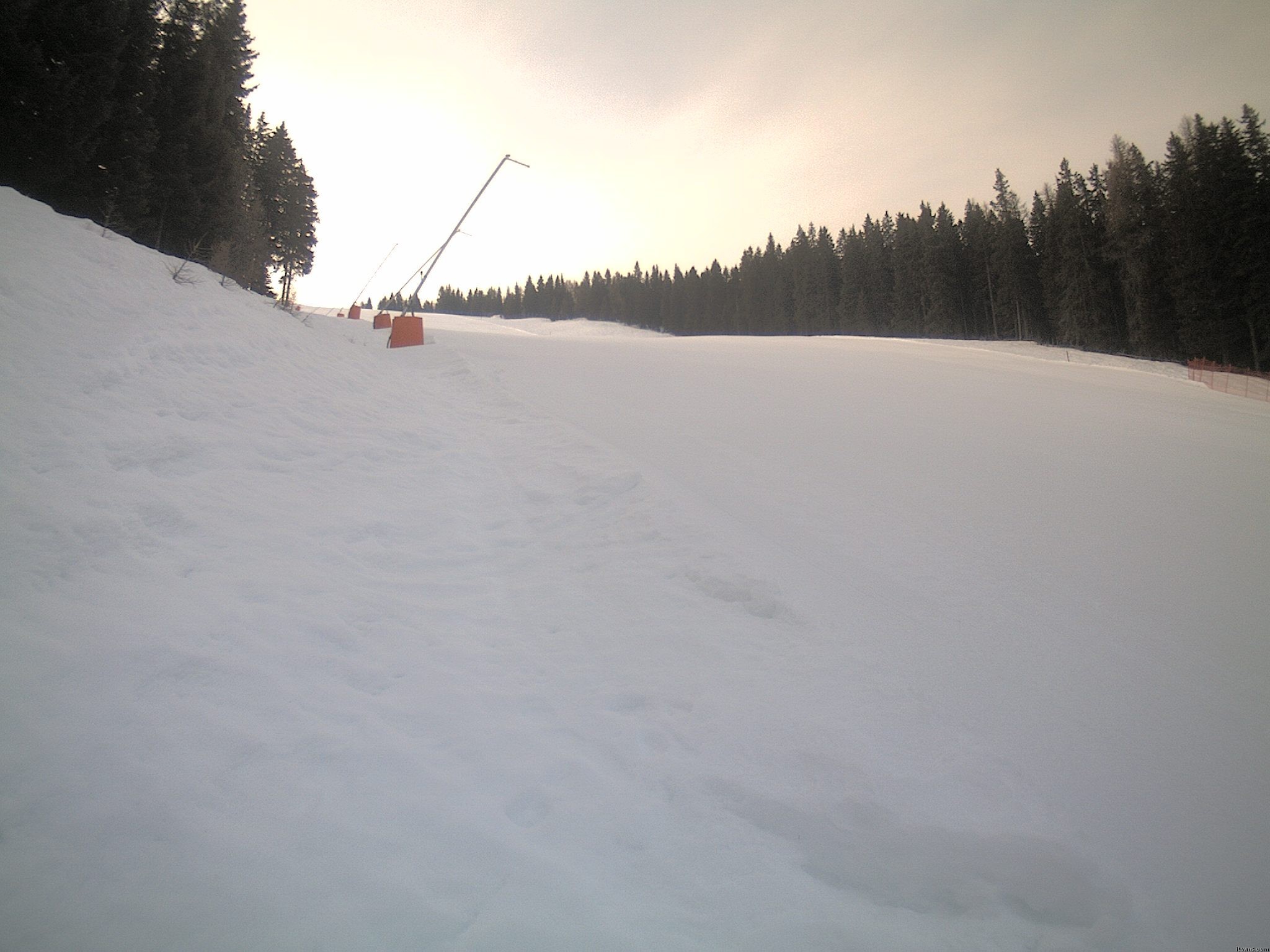 Archiv Foto Webcam Ochsengarten Übungslift (Gerlitzen)