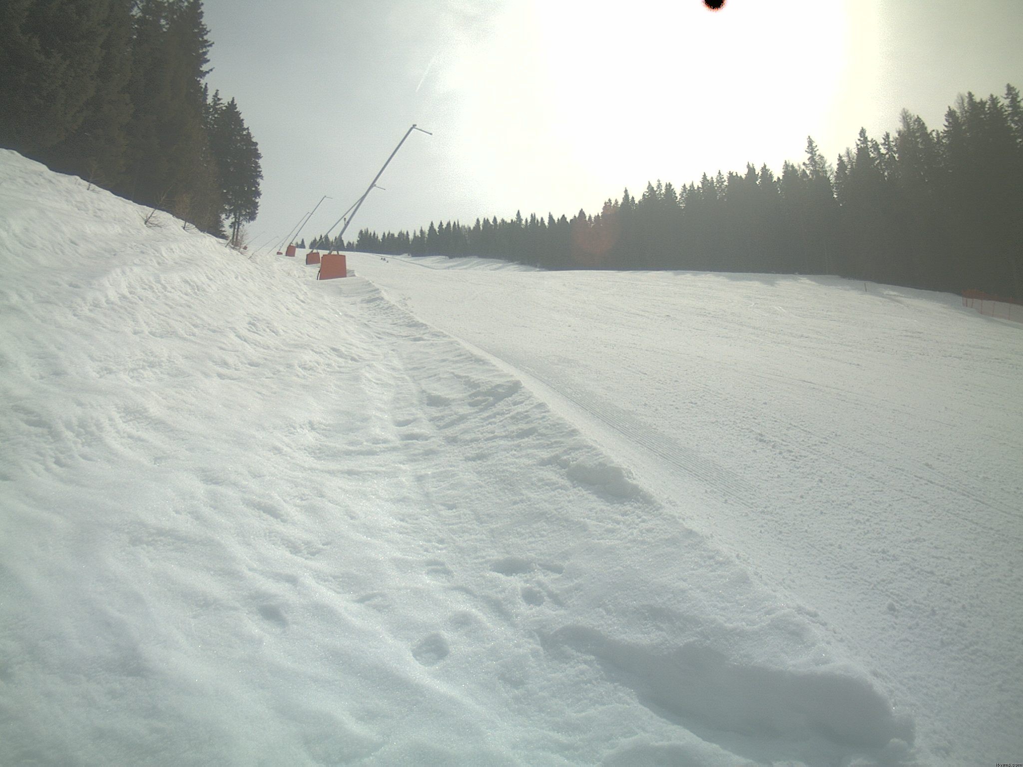 Archiv Foto Webcam Ochsengarten Übungslift (Gerlitzen)