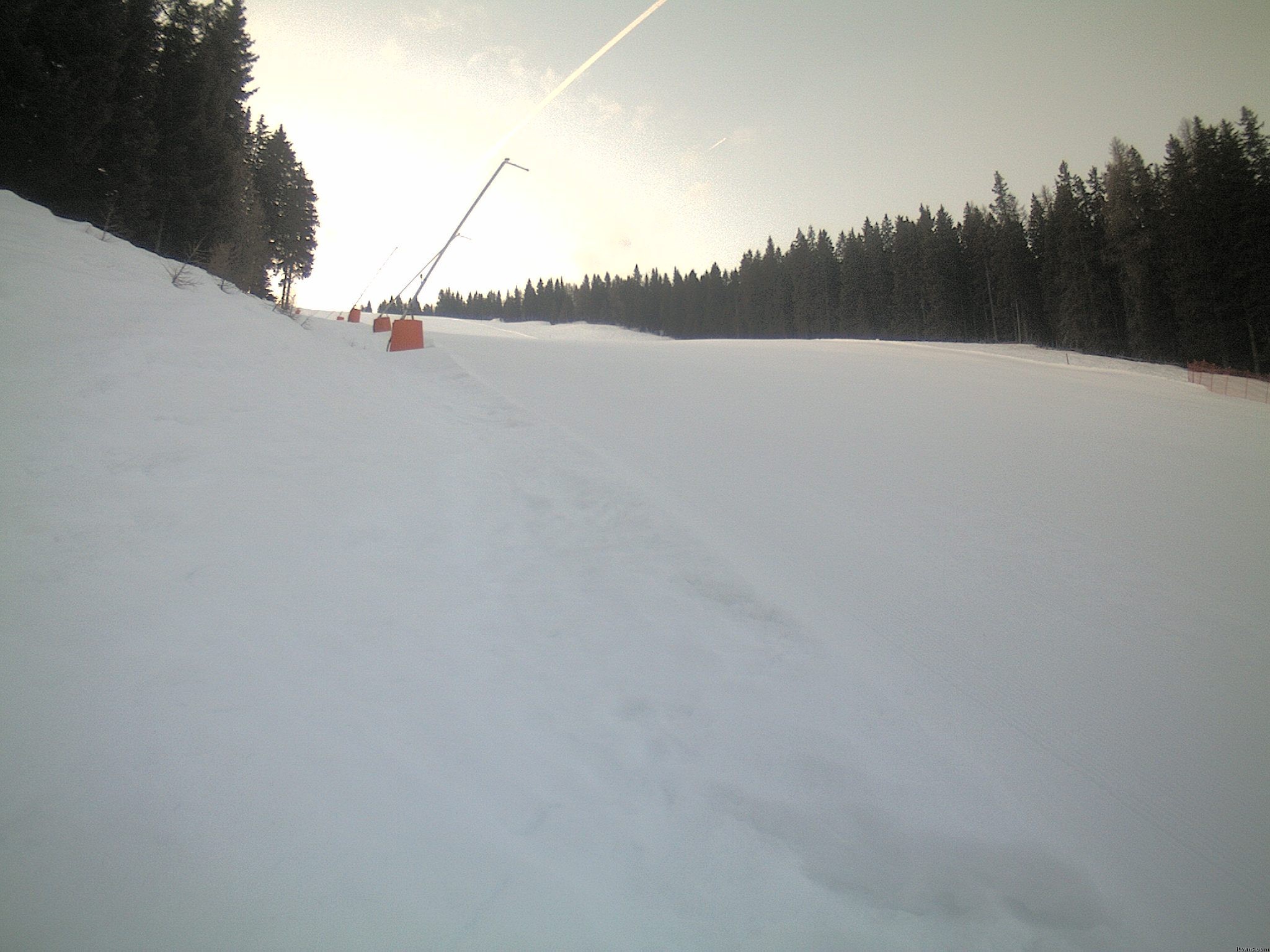 Archiv Foto Webcam Ochsengarten Übungslift (Gerlitzen)