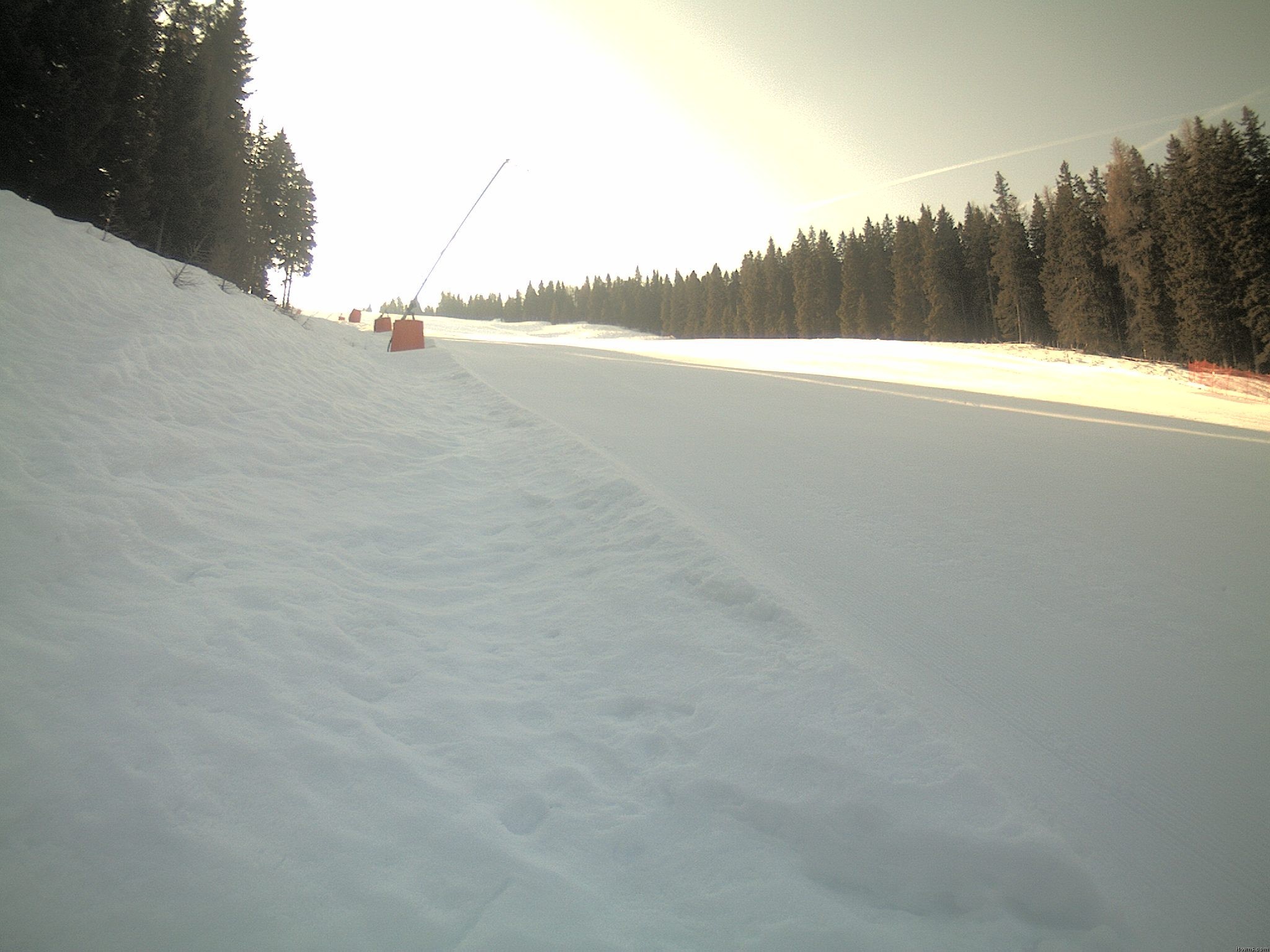 Archiv Foto Webcam Ochsengarten Übungslift (Gerlitzen)
