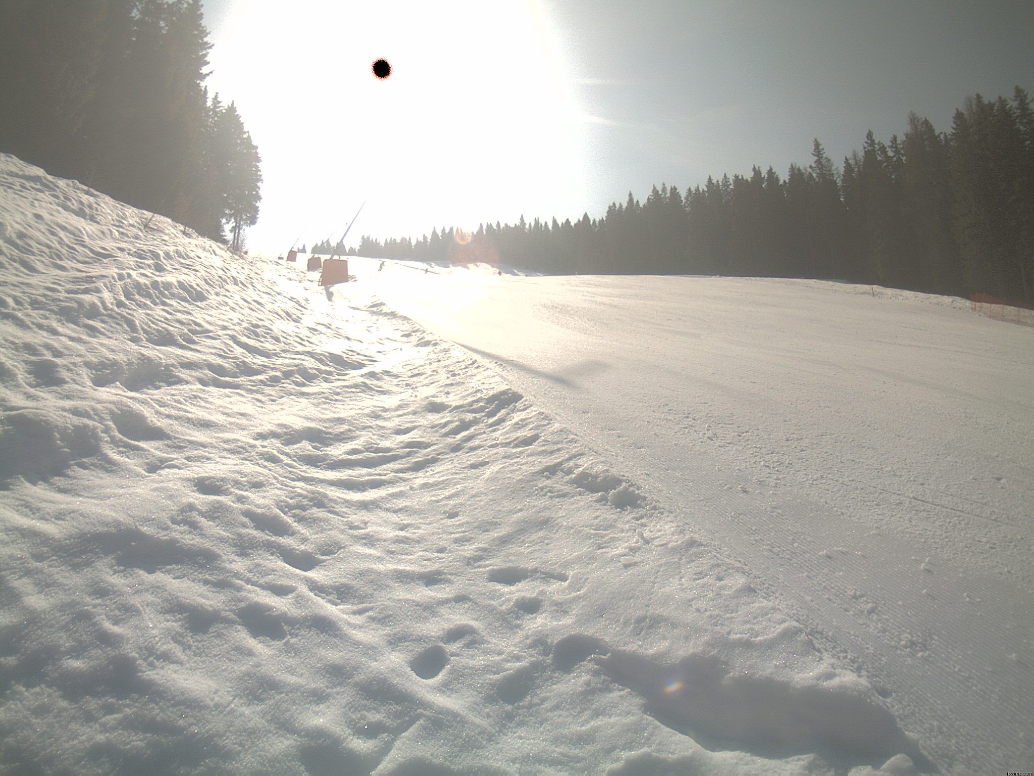 Archiv Foto Webcam Ochsengarten Übungslift (Gerlitzen)