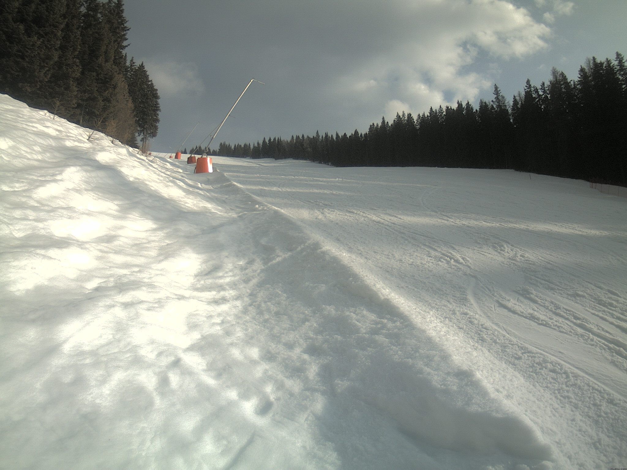 Archiv Foto Webcam Ochsengarten Übungslift (Gerlitzen)