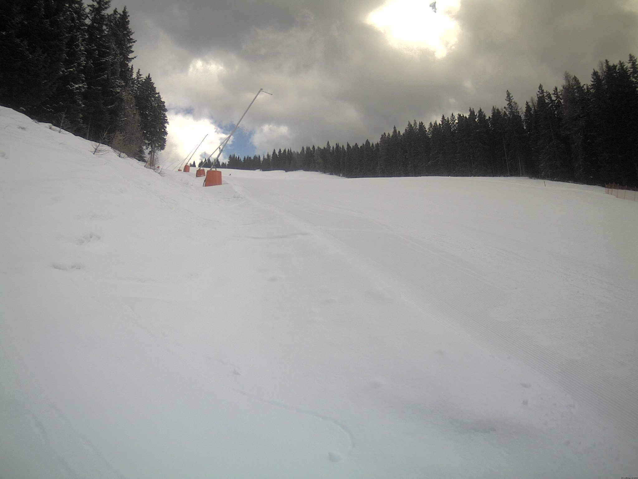 Archiv Foto Webcam Ochsengarten Übungslift (Gerlitzen)