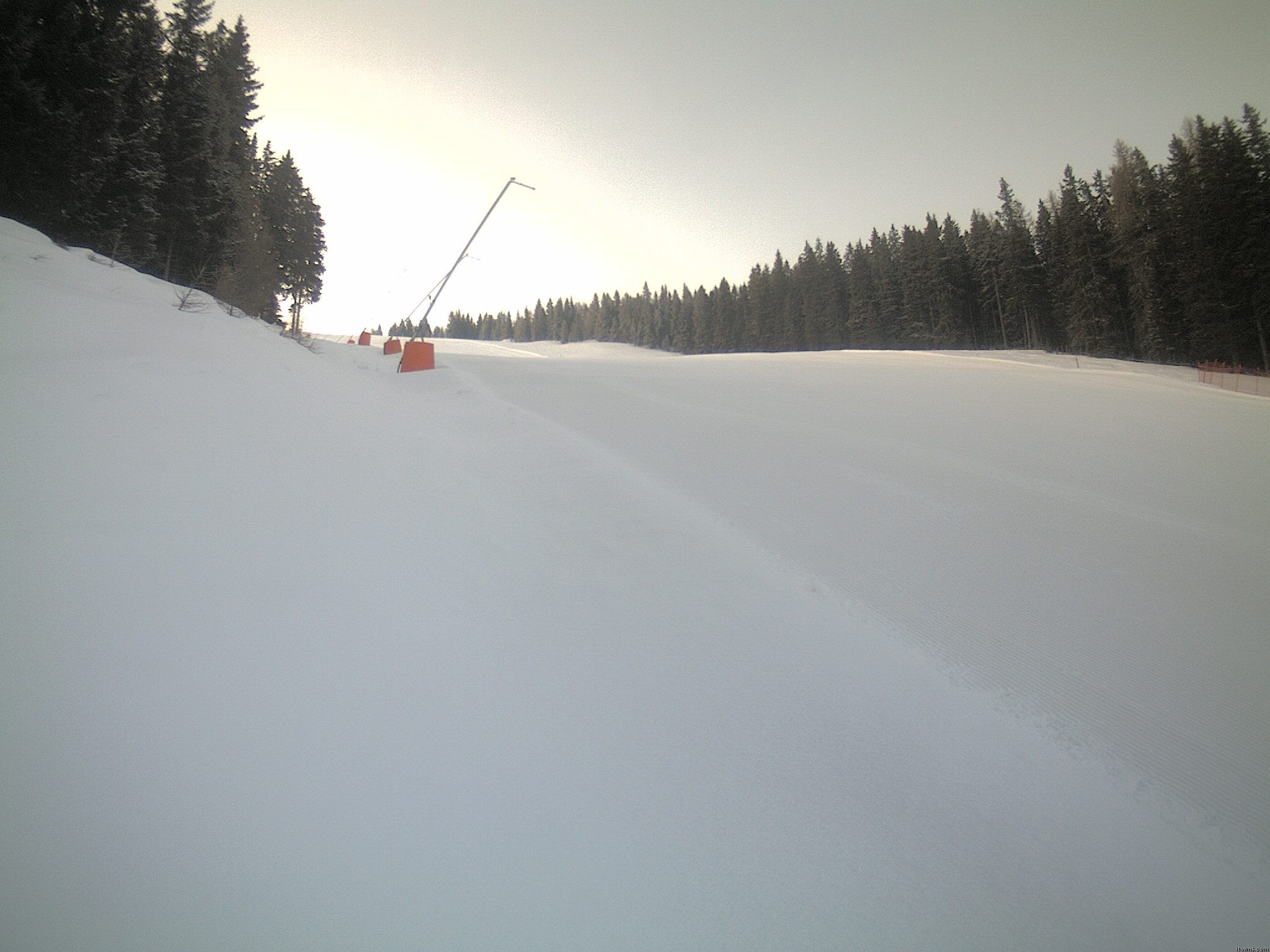 Archiv Foto Webcam Ochsengarten Übungslift (Gerlitzen)