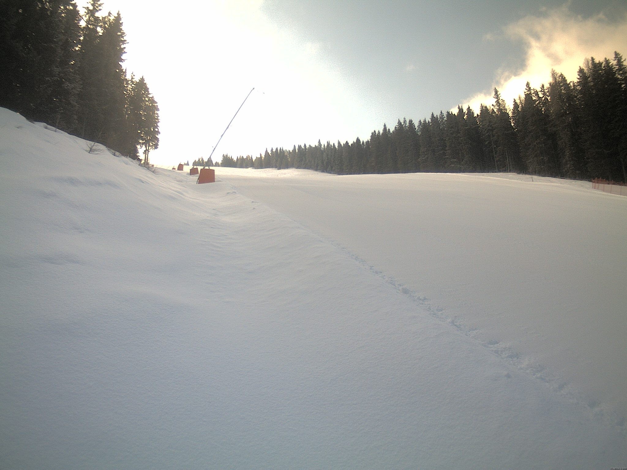 Archiv Foto Webcam Ochsengarten Übungslift (Gerlitzen)