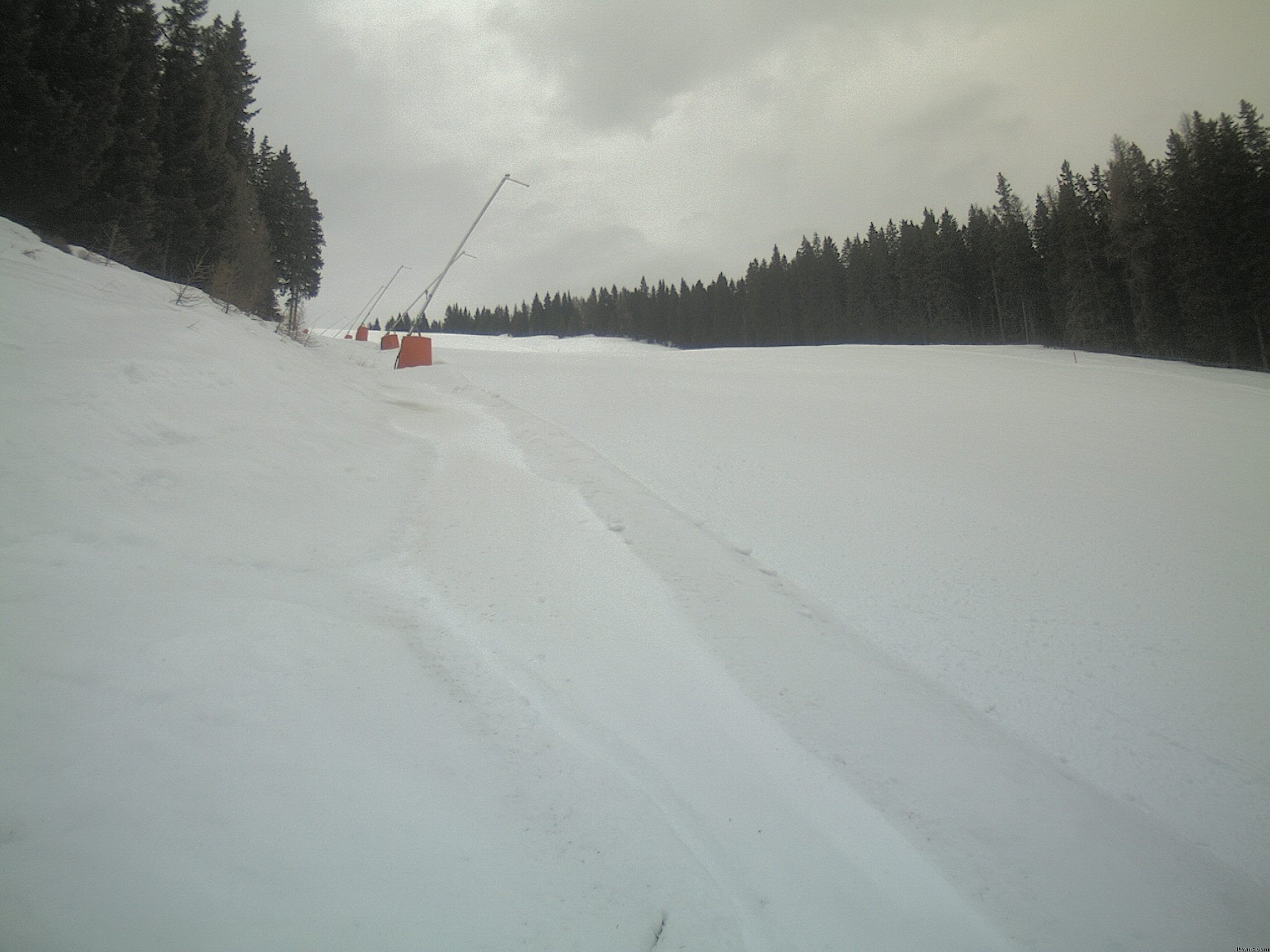 Archiv Foto Webcam Ochsengarten Übungslift (Gerlitzen)