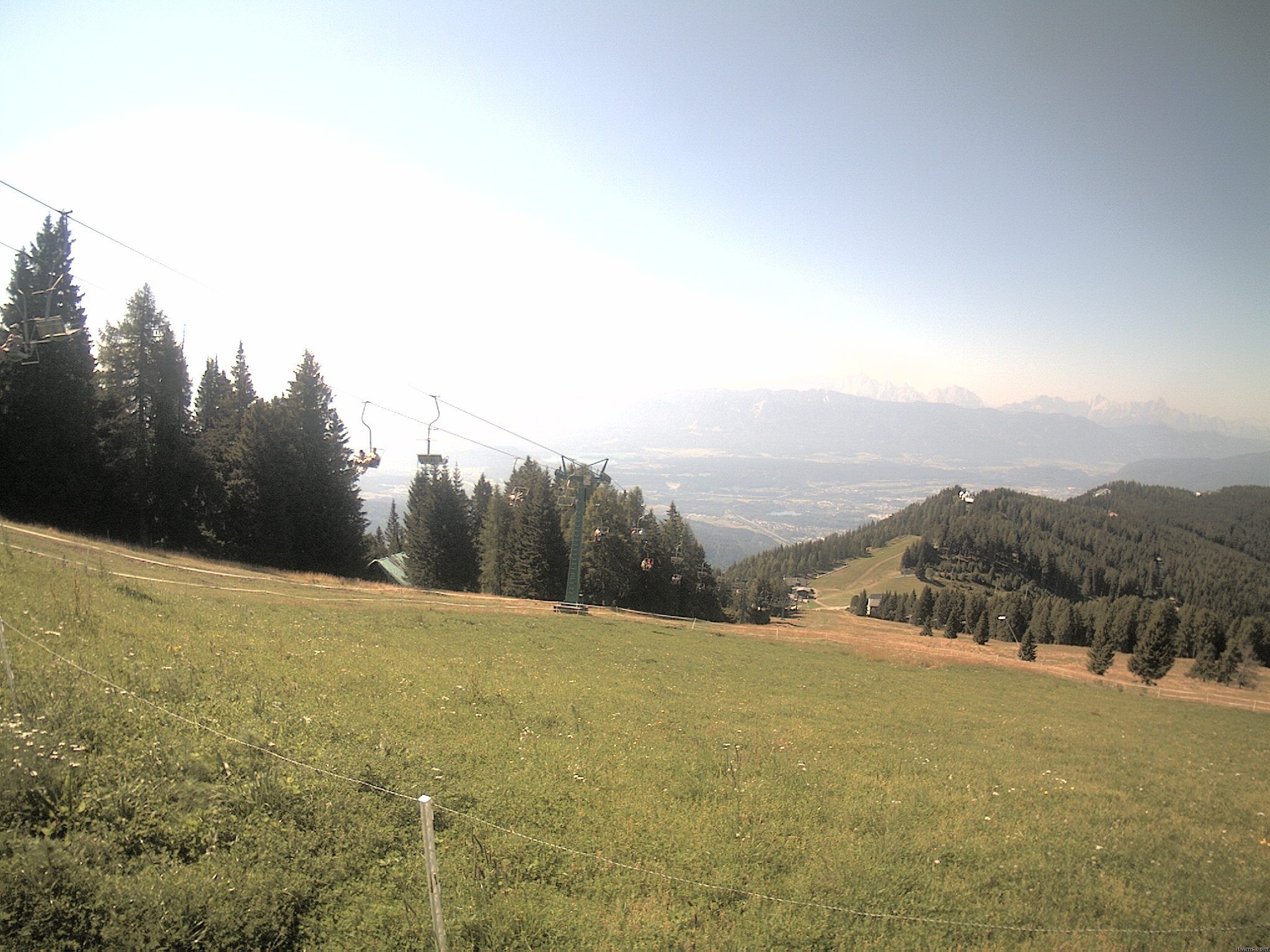 Archiv Foto Webcam Ochsengarten Übungslift (Gerlitzen)