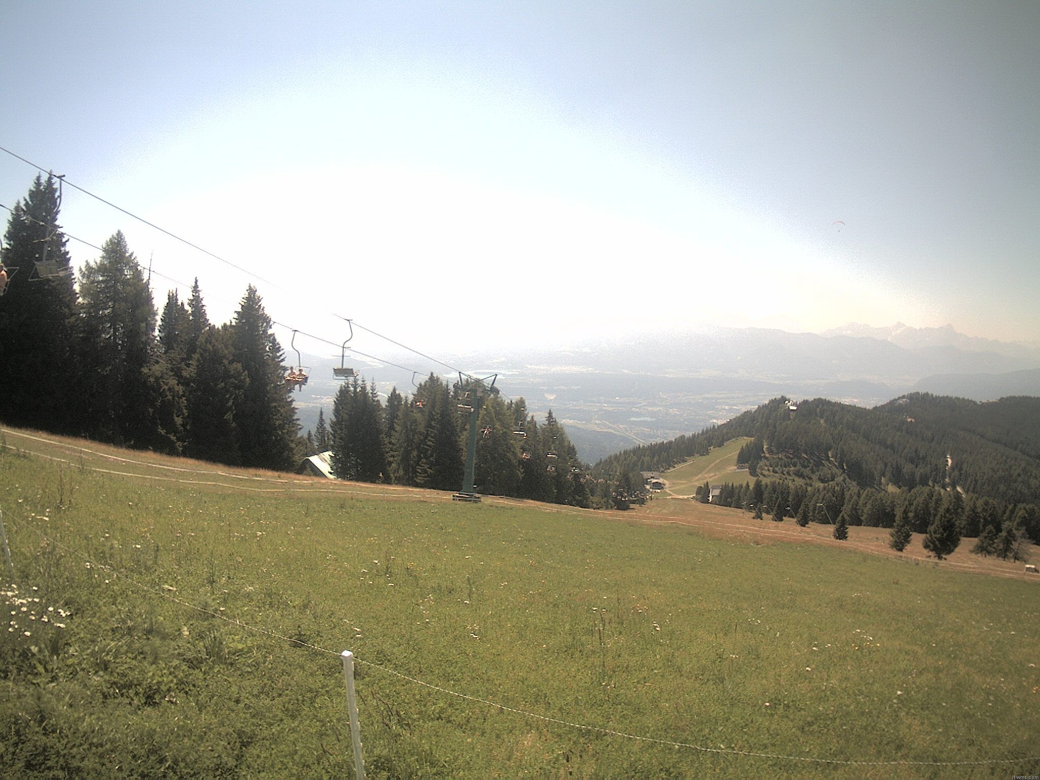 Archiv Foto Webcam Ochsengarten Übungslift (Gerlitzen)