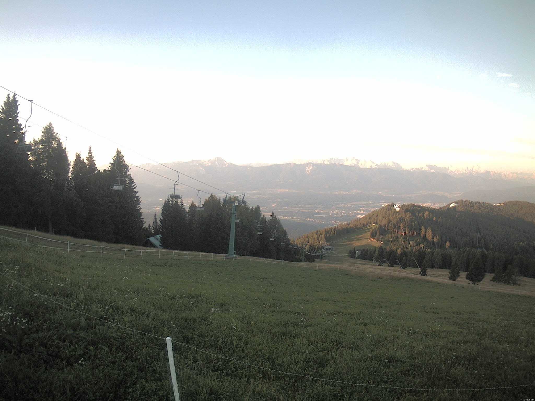 Archiv Foto Webcam Ochsengarten Übungslift (Gerlitzen)