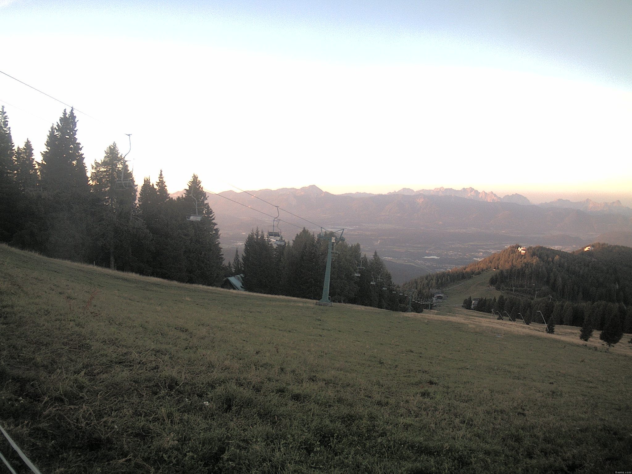 Archiv Foto Webcam Ochsengarten Übungslift (Gerlitzen)