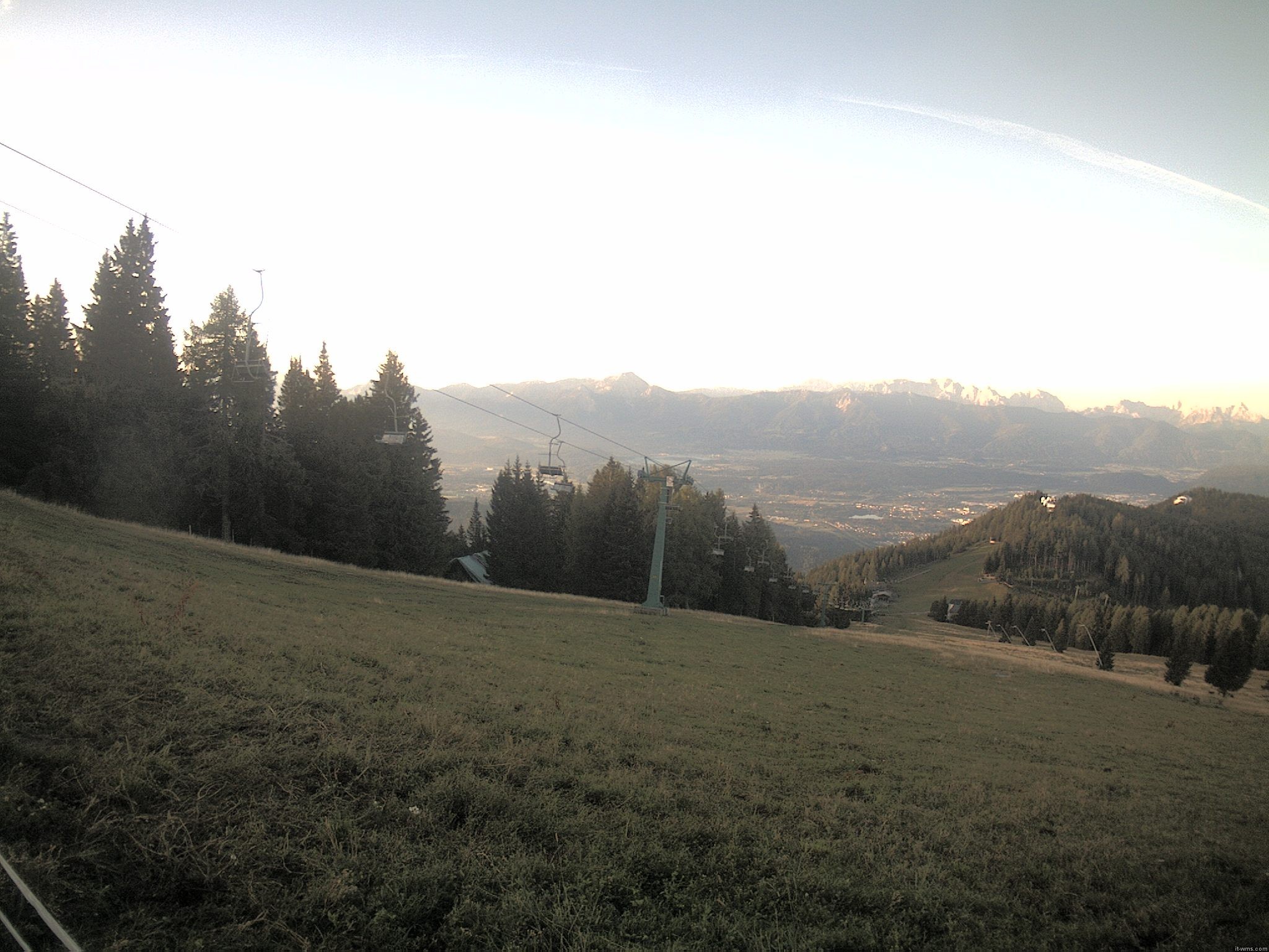 Archiv Foto Webcam Ochsengarten Übungslift (Gerlitzen)