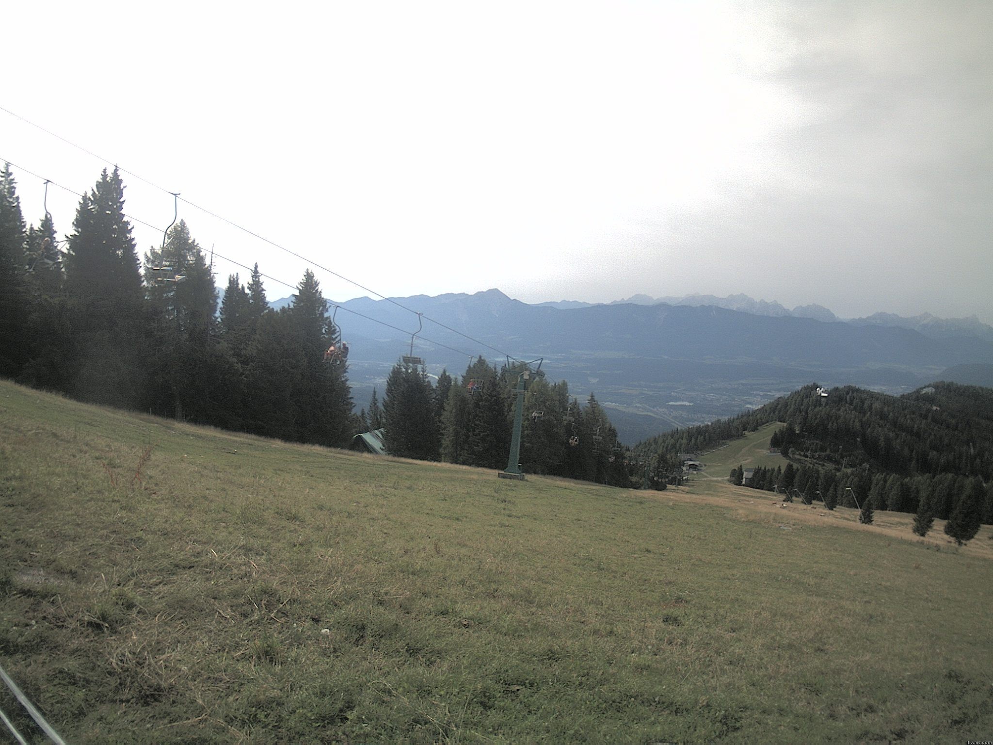 Archiv Foto Webcam Ochsengarten Übungslift (Gerlitzen)