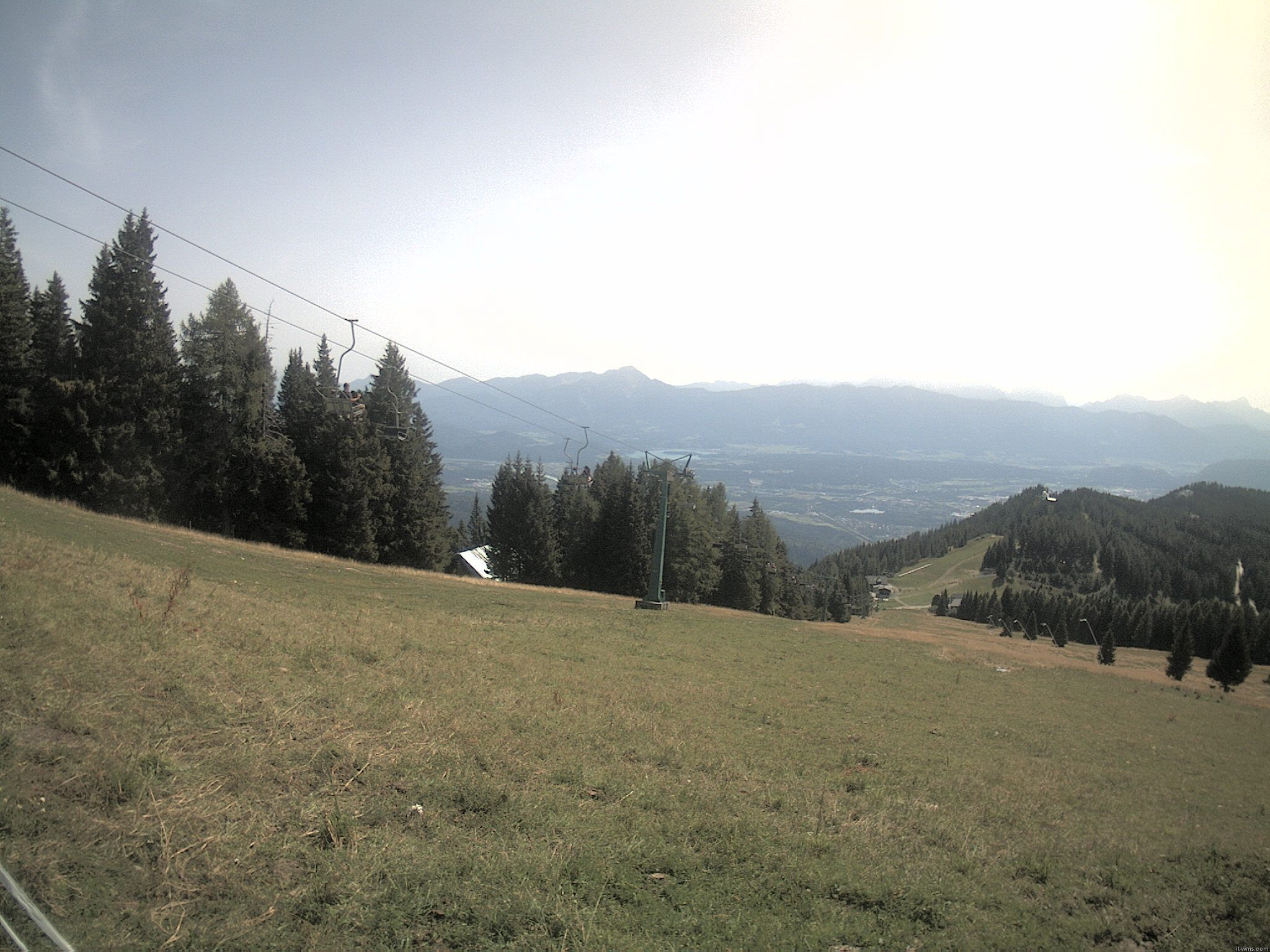 Archiv Foto Webcam Ochsengarten Übungslift (Gerlitzen)