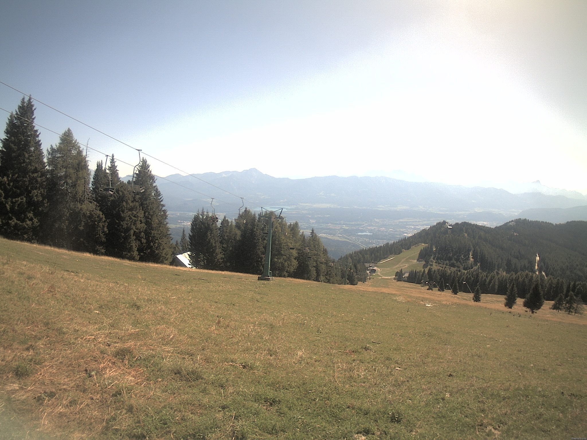 Archiv Foto Webcam Ochsengarten Übungslift (Gerlitzen)