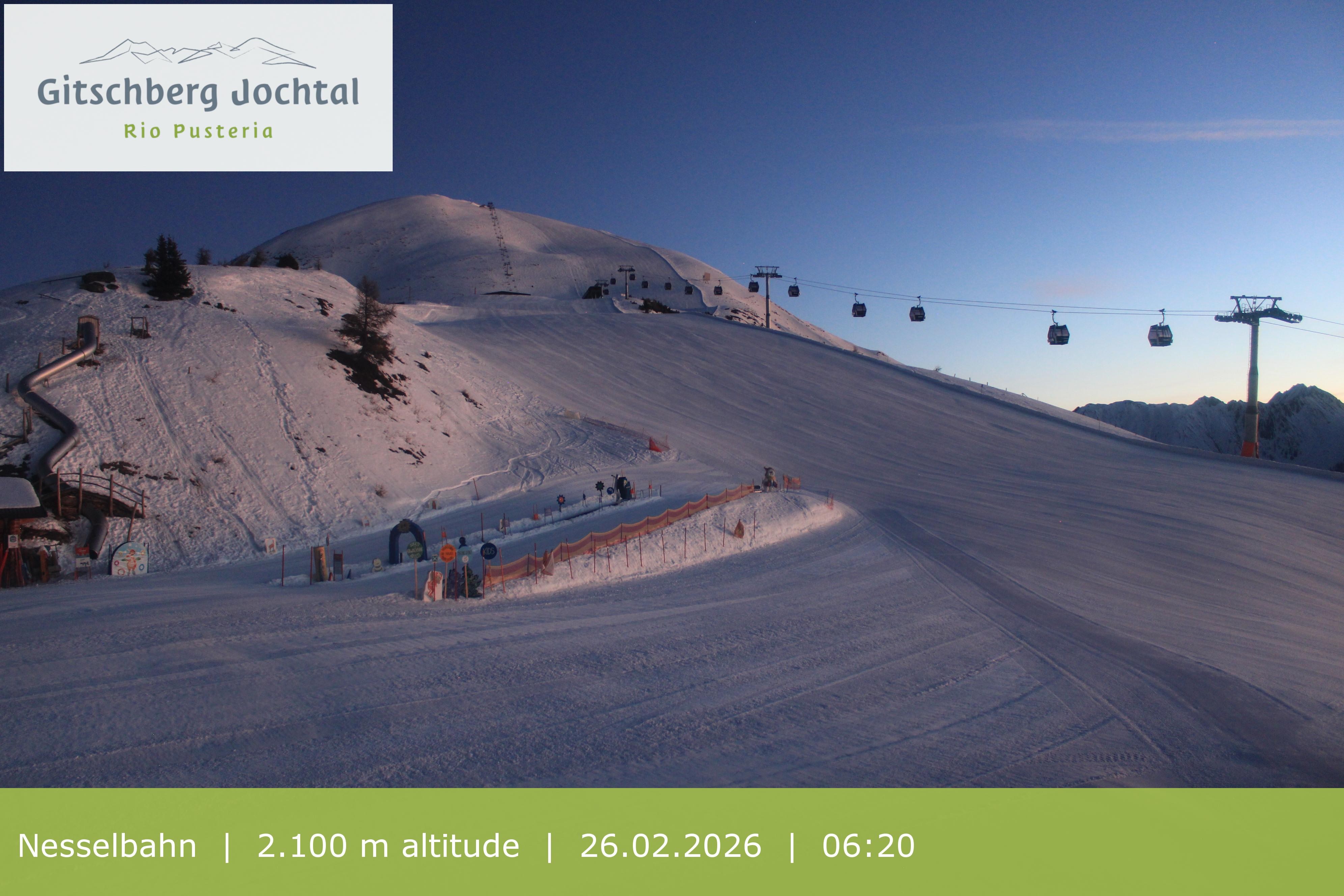 Archived image Webcam Gitschberg Mountain, South Tyrol