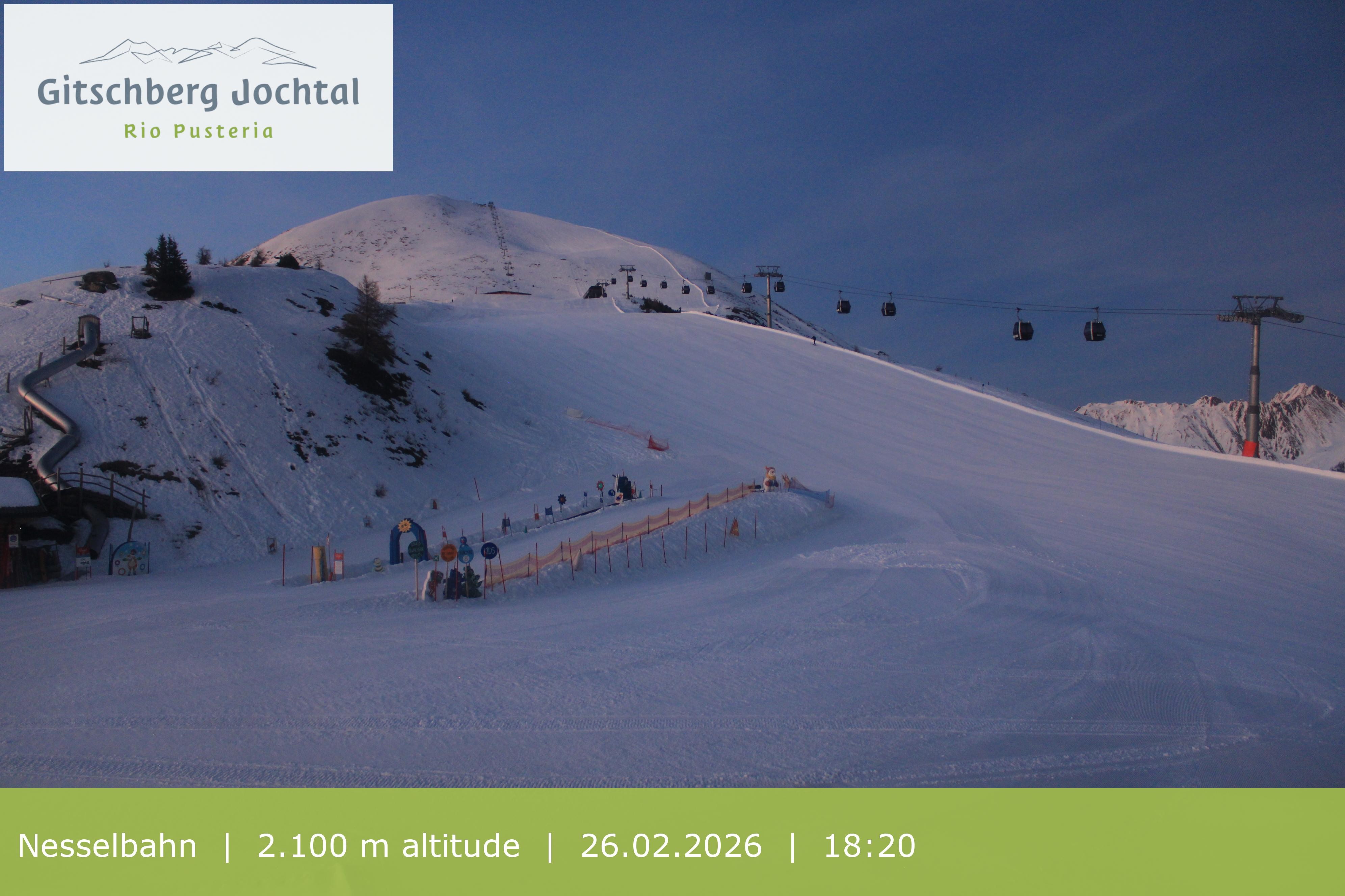 Archived image Webcam Gitschberg Mountain, South Tyrol