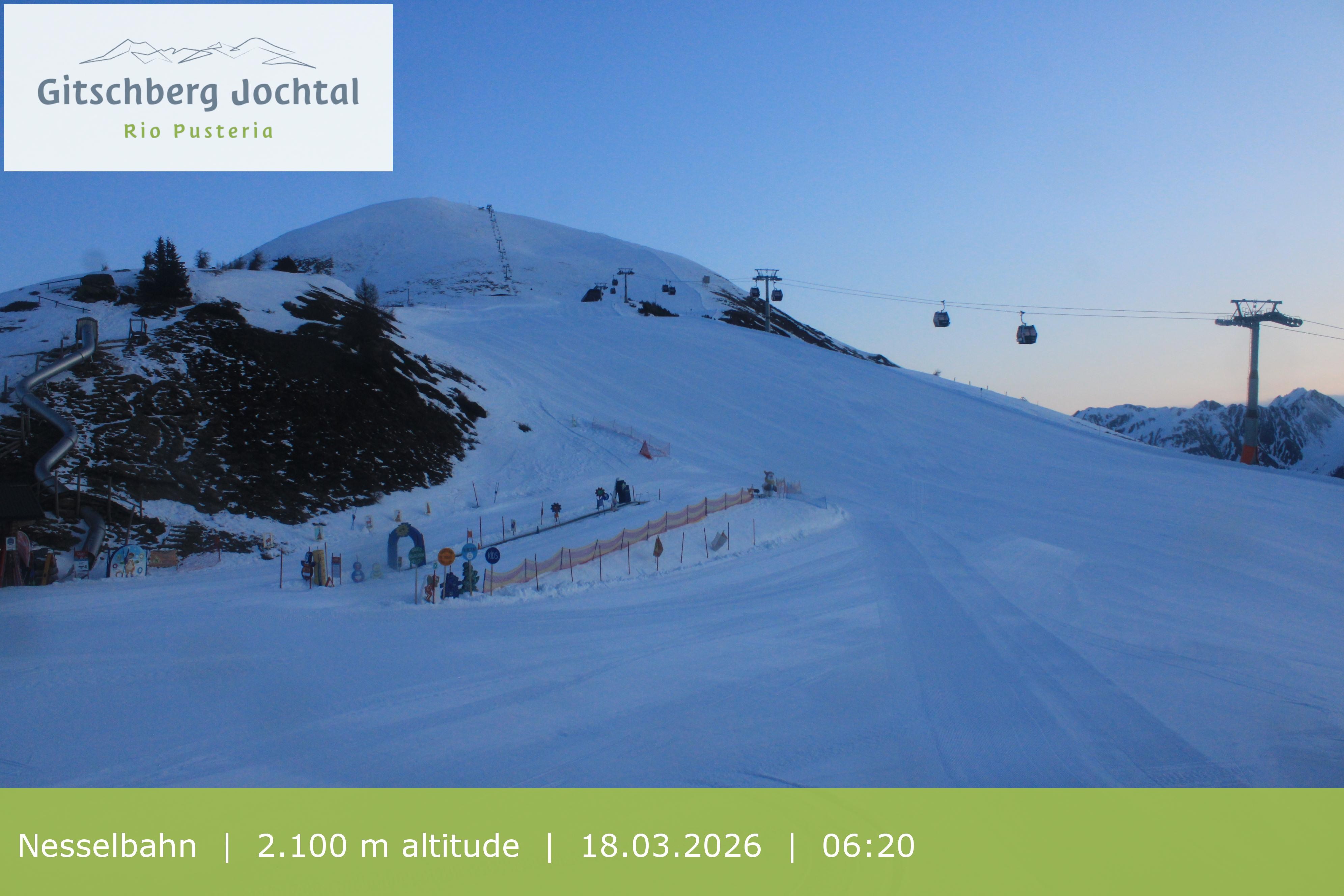Archived image Webcam Gitschberg Mountain, South Tyrol