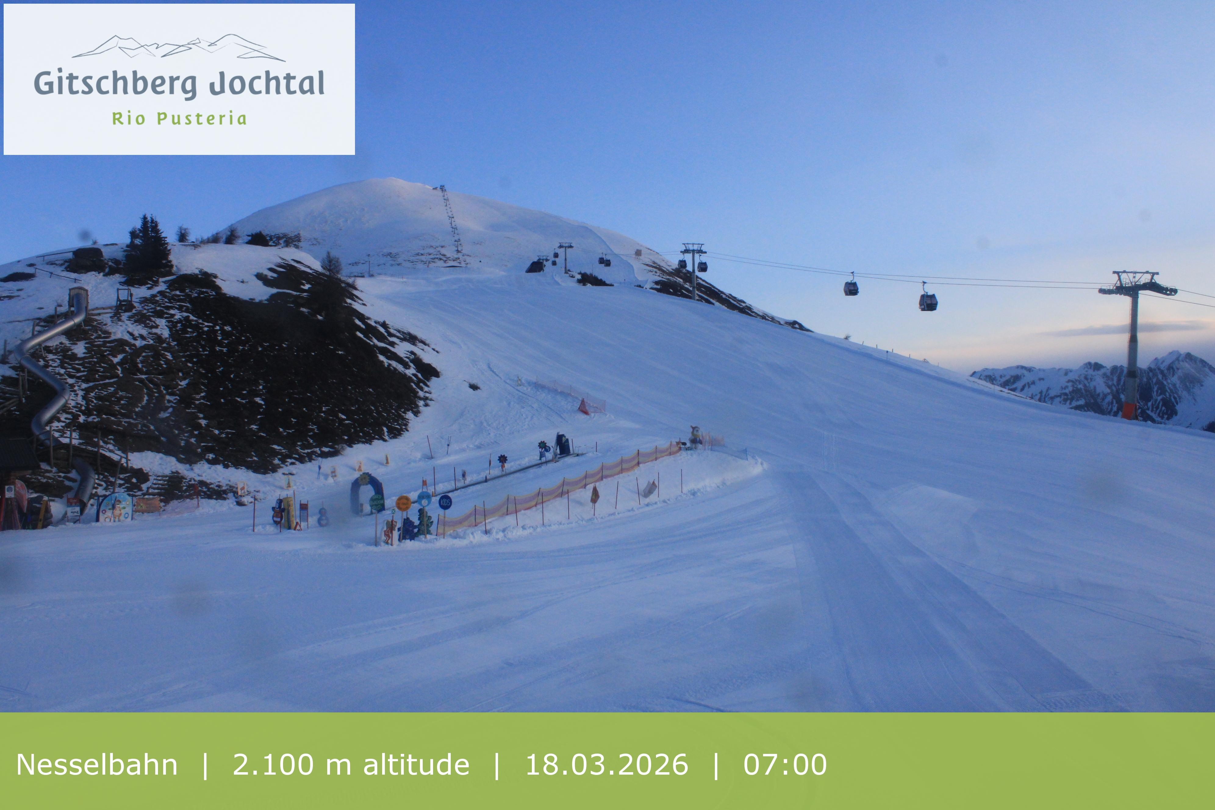 Archived image Webcam Gitschberg Mountain, South Tyrol