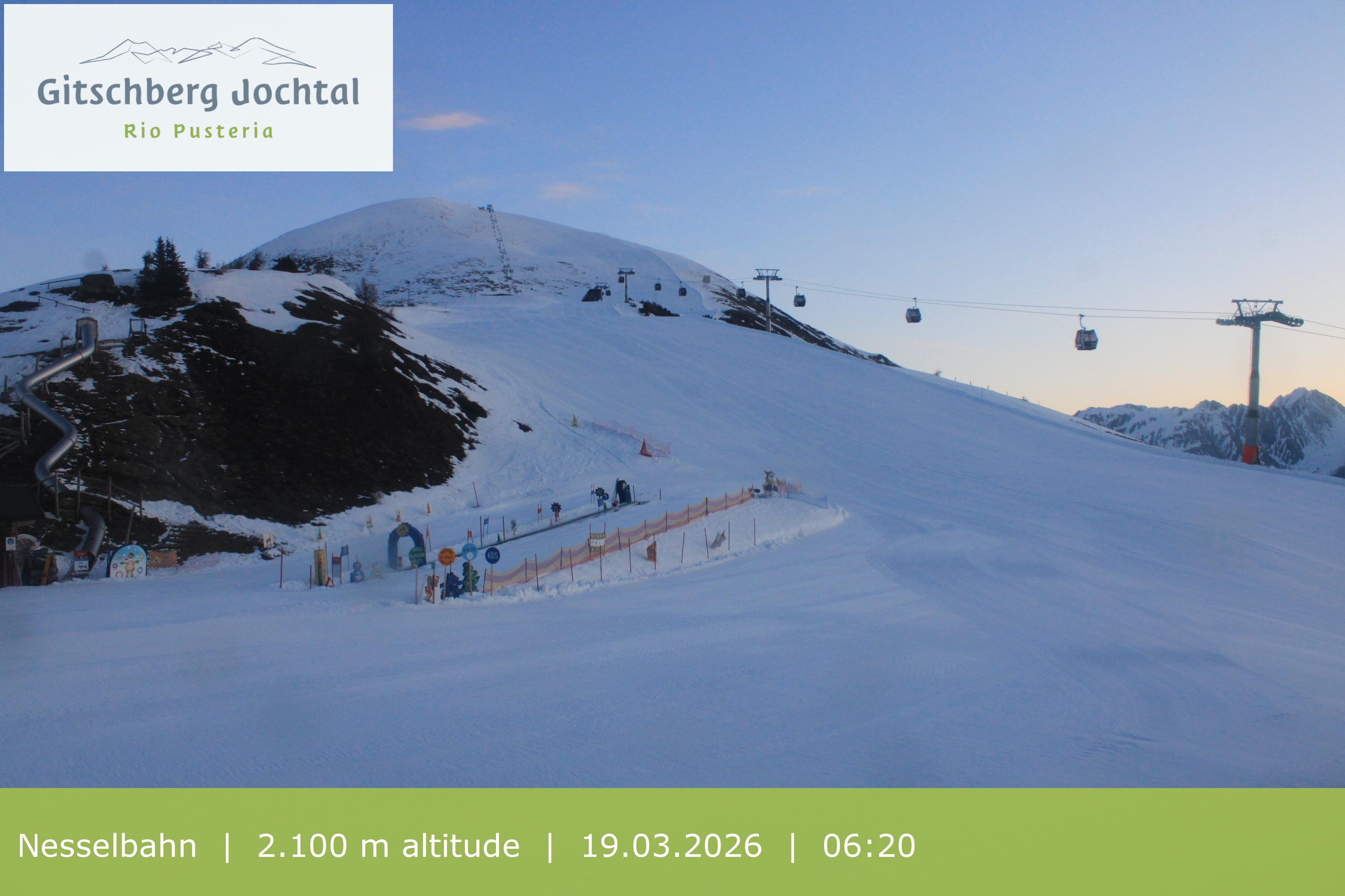 Archived image Webcam Gitschberg Mountain, South Tyrol
