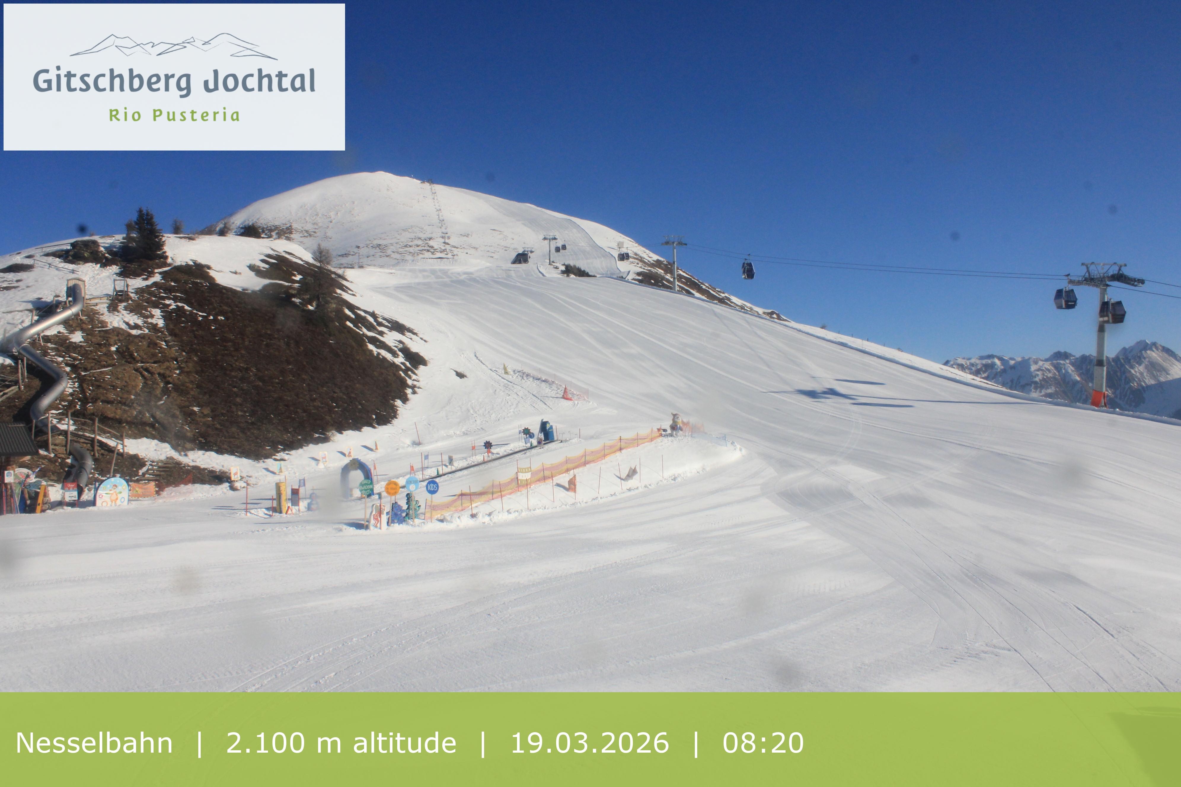 Archived image Webcam Gitschberg Mountain, South Tyrol