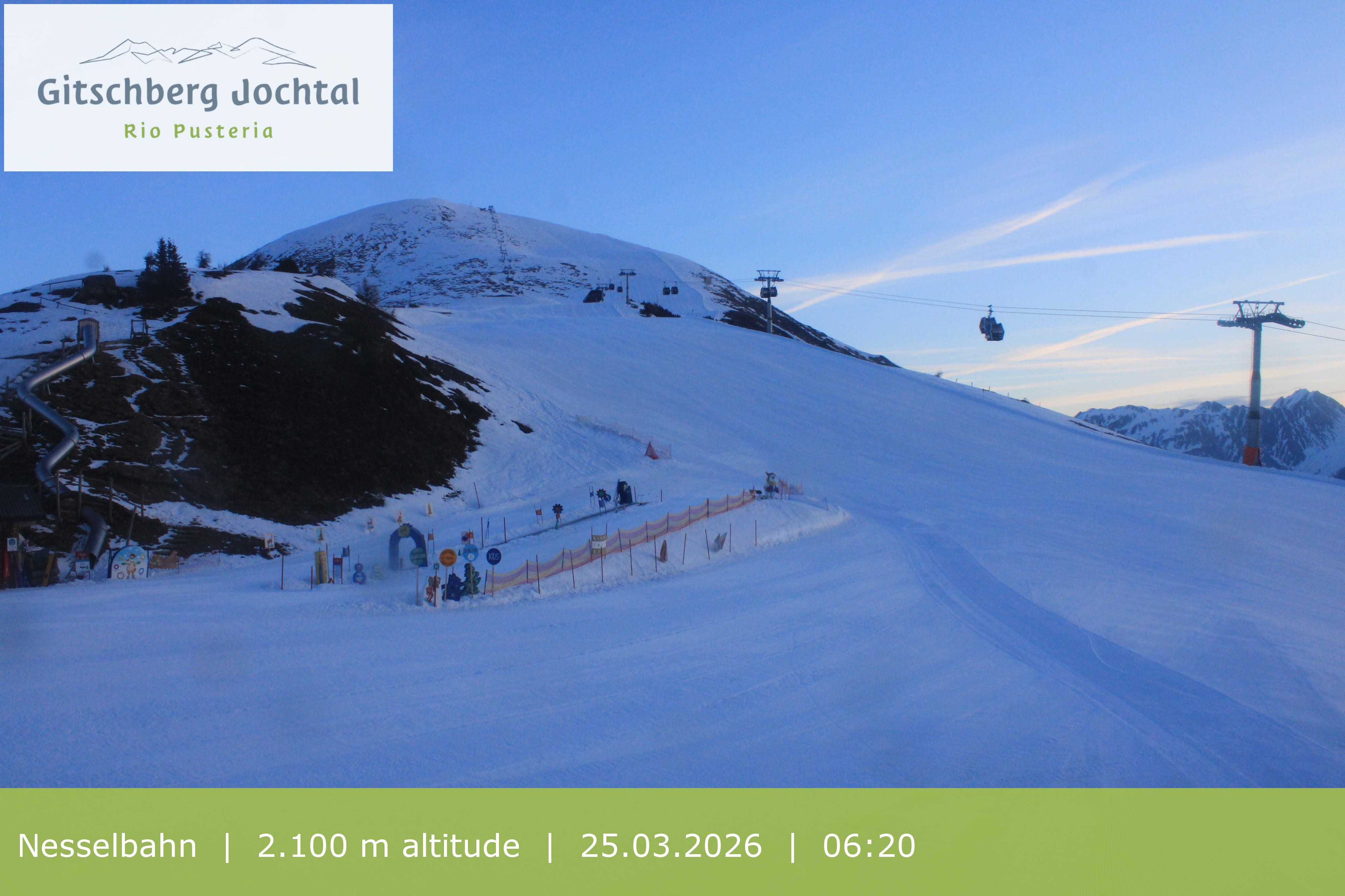 Archived image Webcam Gitschberg Mountain, South Tyrol