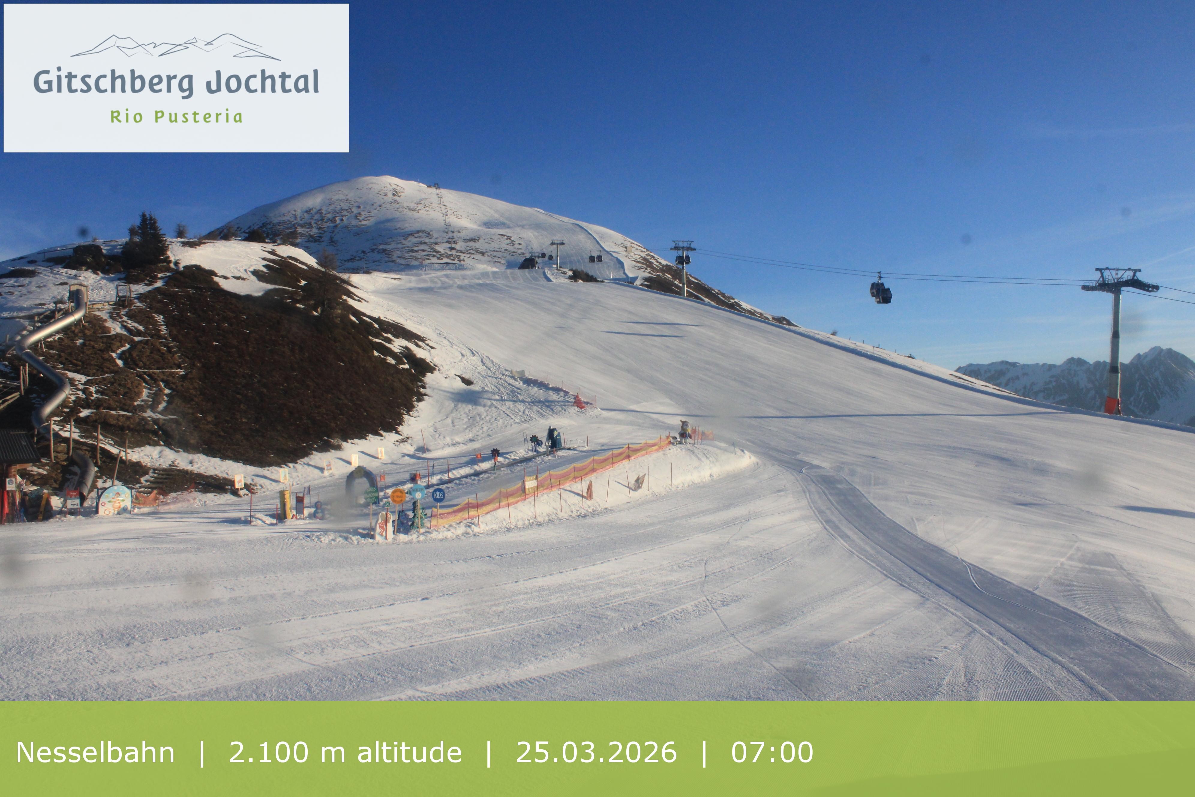 Archived image Webcam Gitschberg Mountain, South Tyrol